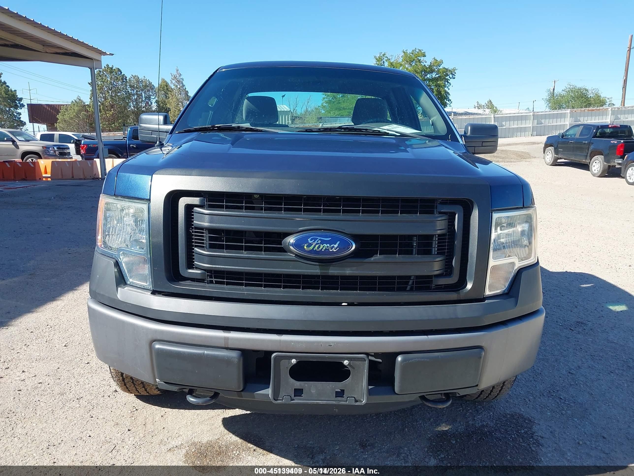 2014 Ford F-150 Xl Blue vin: 1FTMF1EM6EKE26806