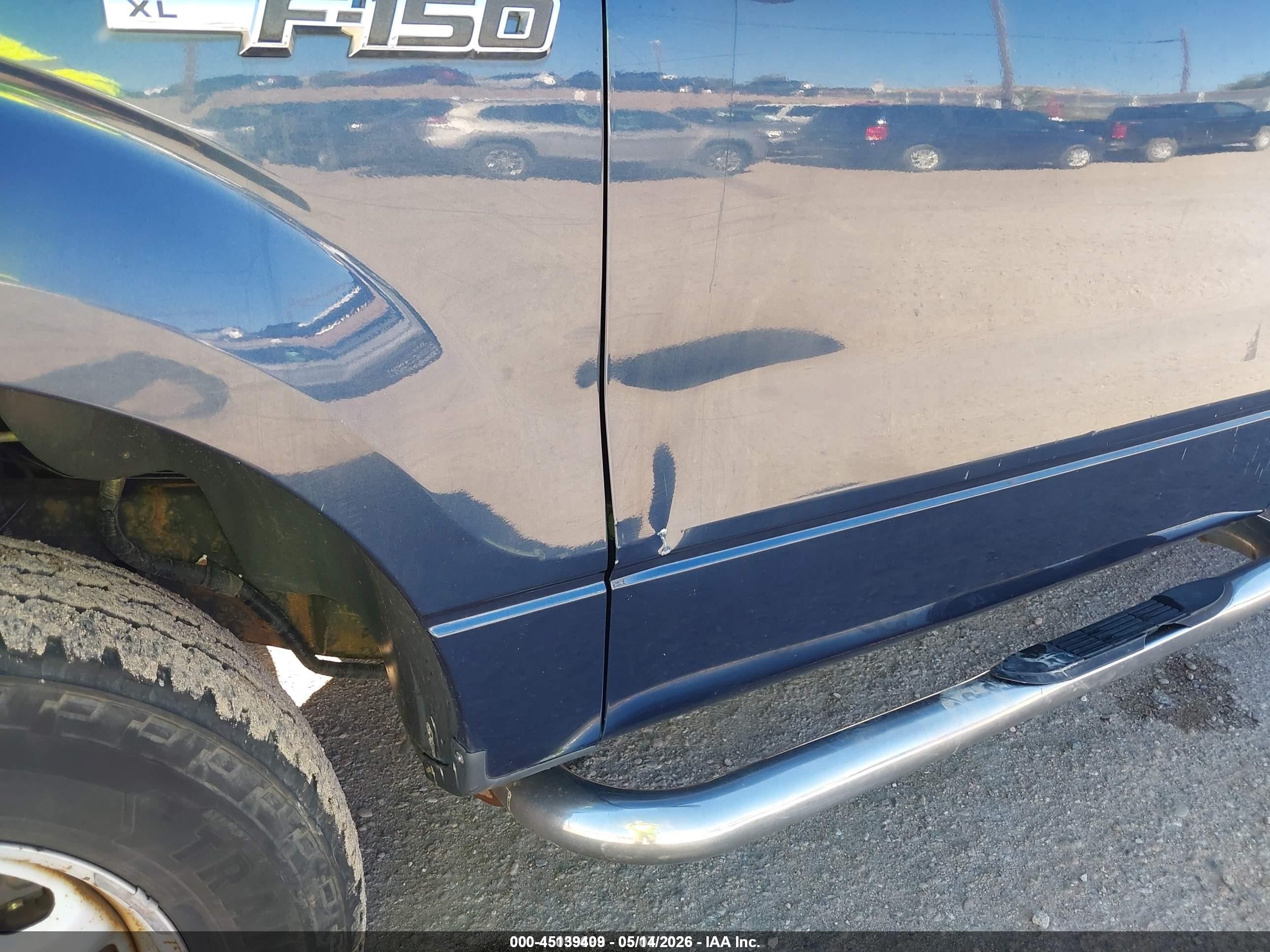 2014 Ford F-150 Xl Blue vin: 1FTMF1EM6EKE26806
