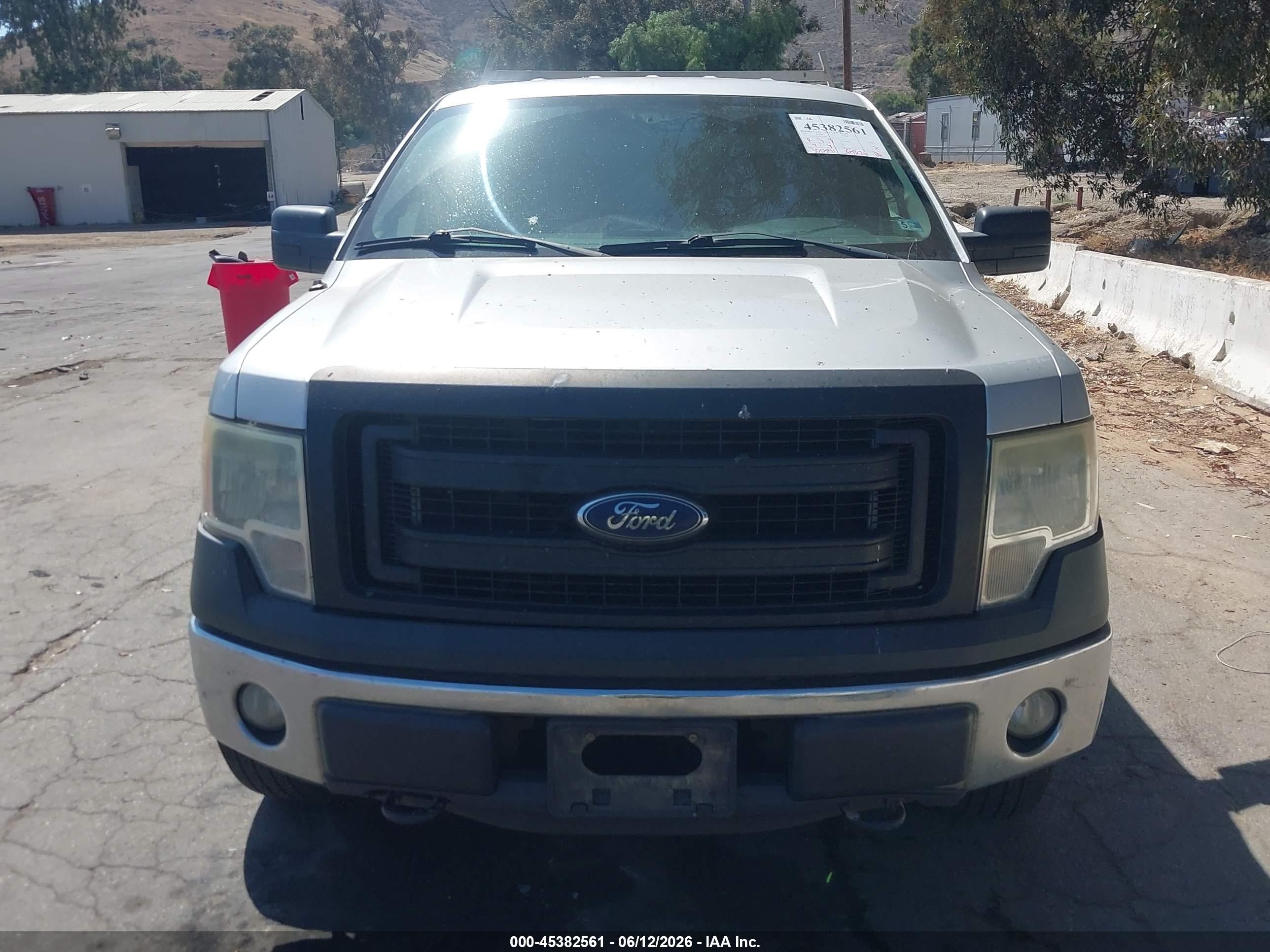2014 Ford F-150 Xl Silver vin: 1FTMF1EM7EFC13663