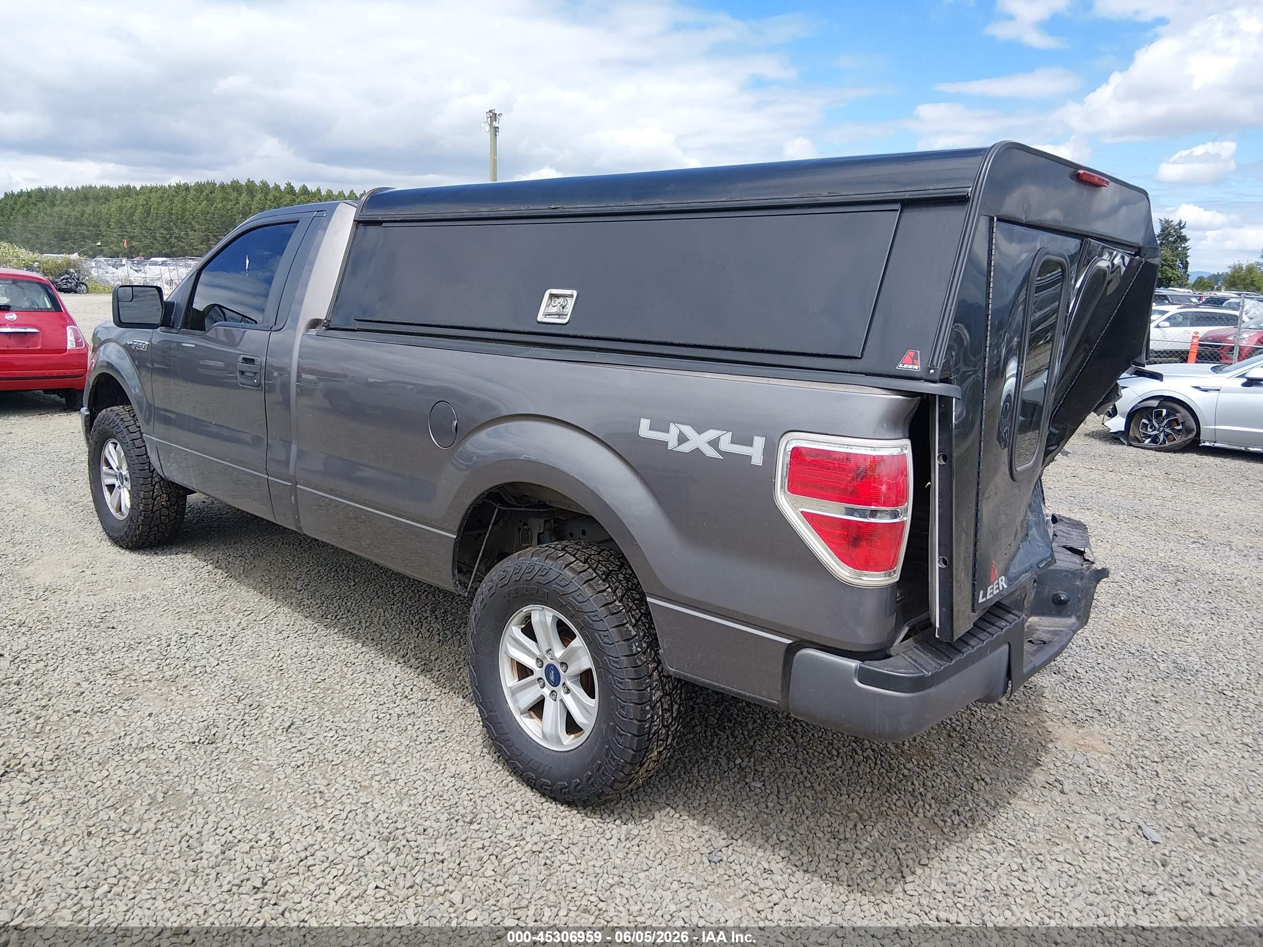 2014 Ford F-150 Xl Серый vin: 1FTMF1EM7EKF29796