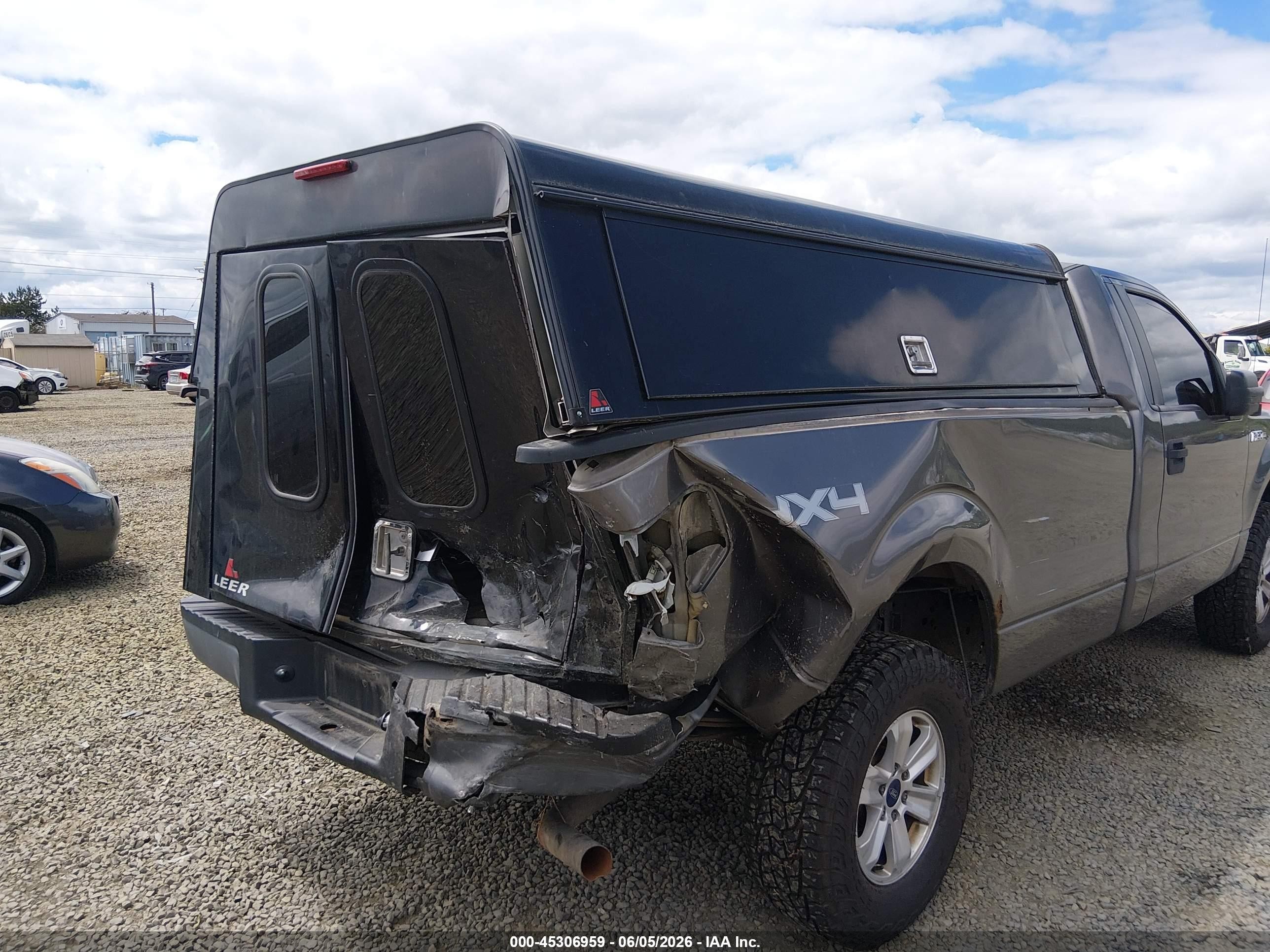 2014 Ford F-150 Xl Серый vin: 1FTMF1EM7EKF29796