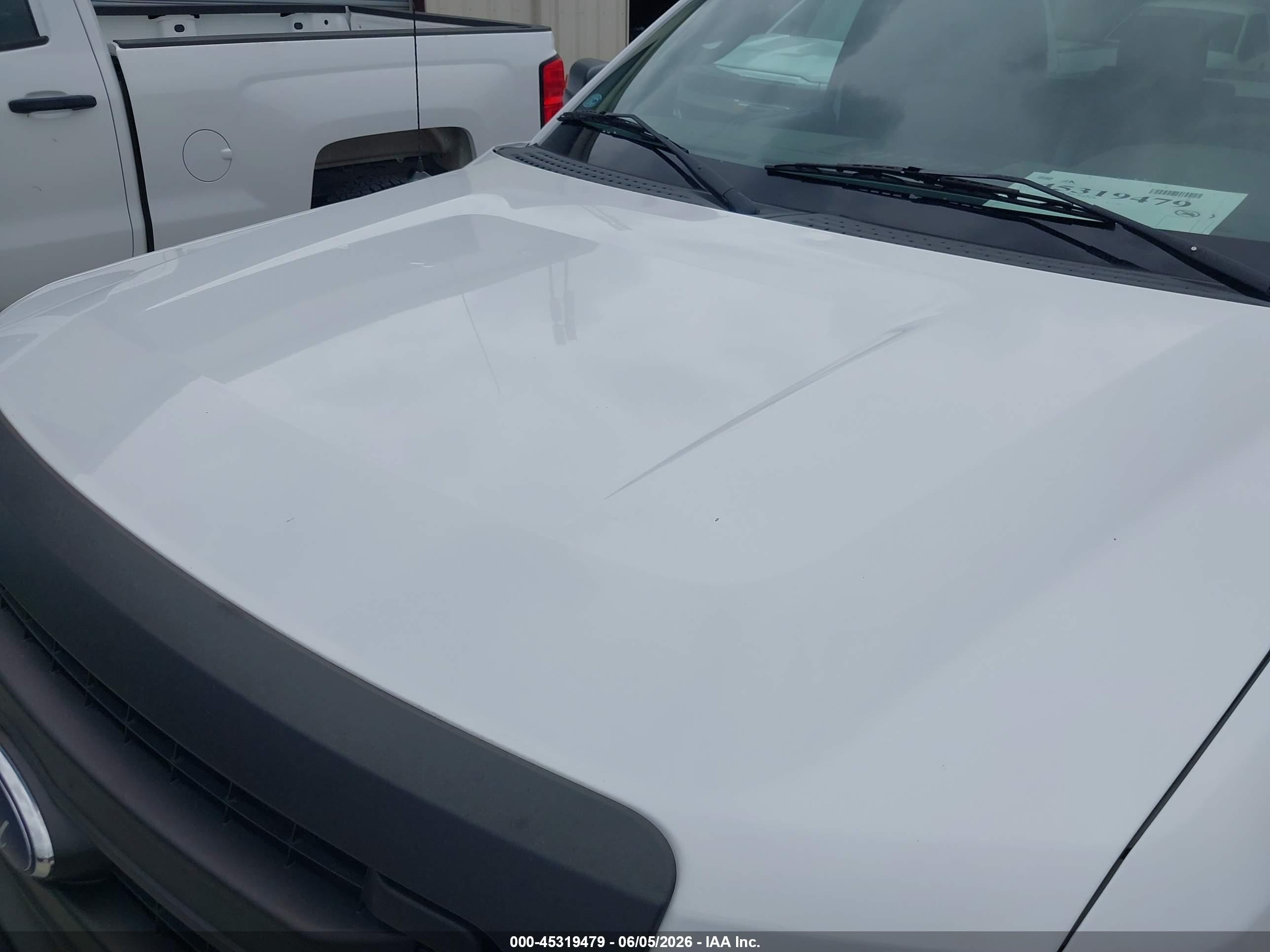 2014 Ford F-150 Xl White vin: 1FTMF1EM7EKF40684