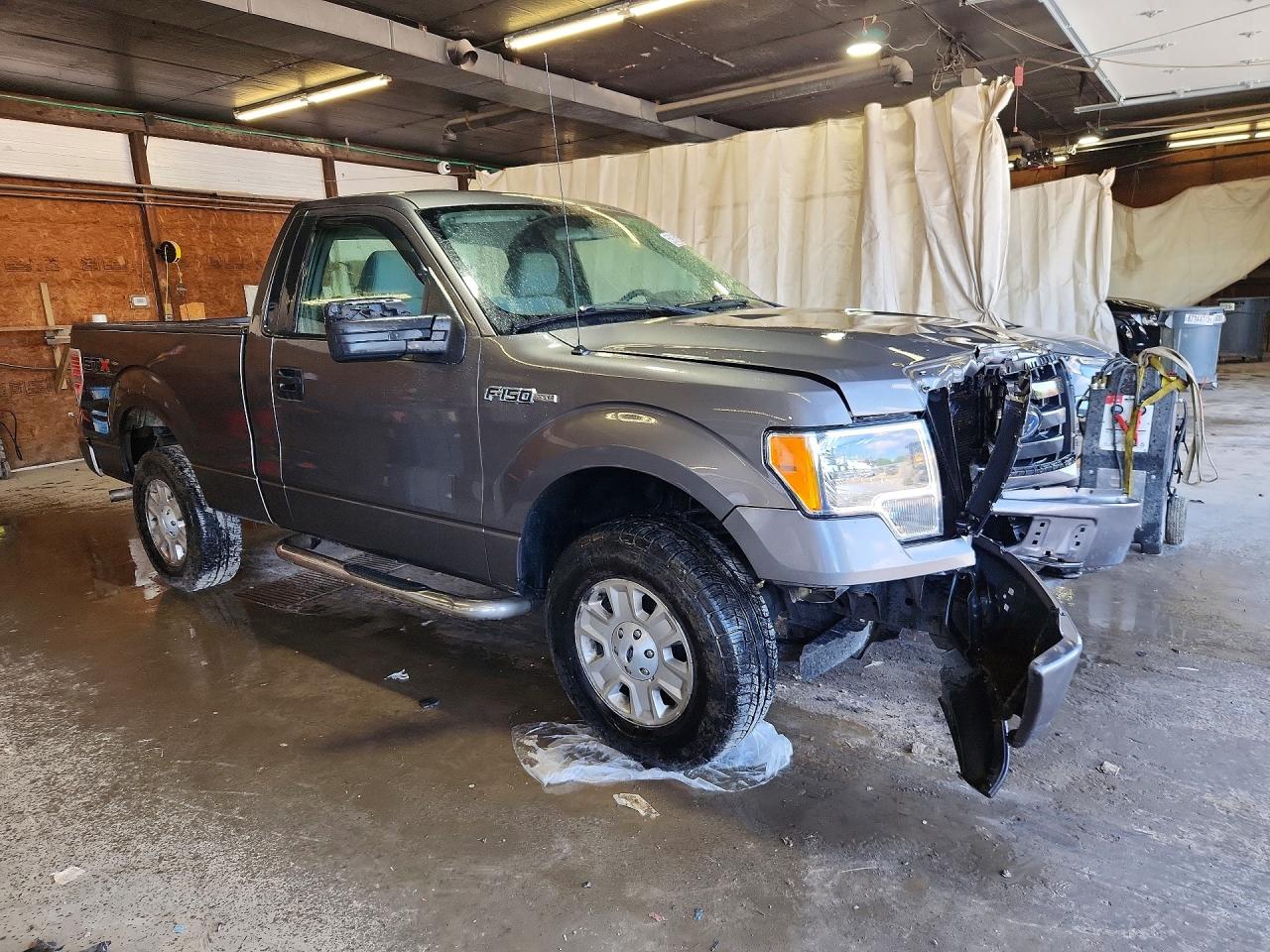 2011 Ford F150 Gray vin: 1FTMF1EM8BFA99118