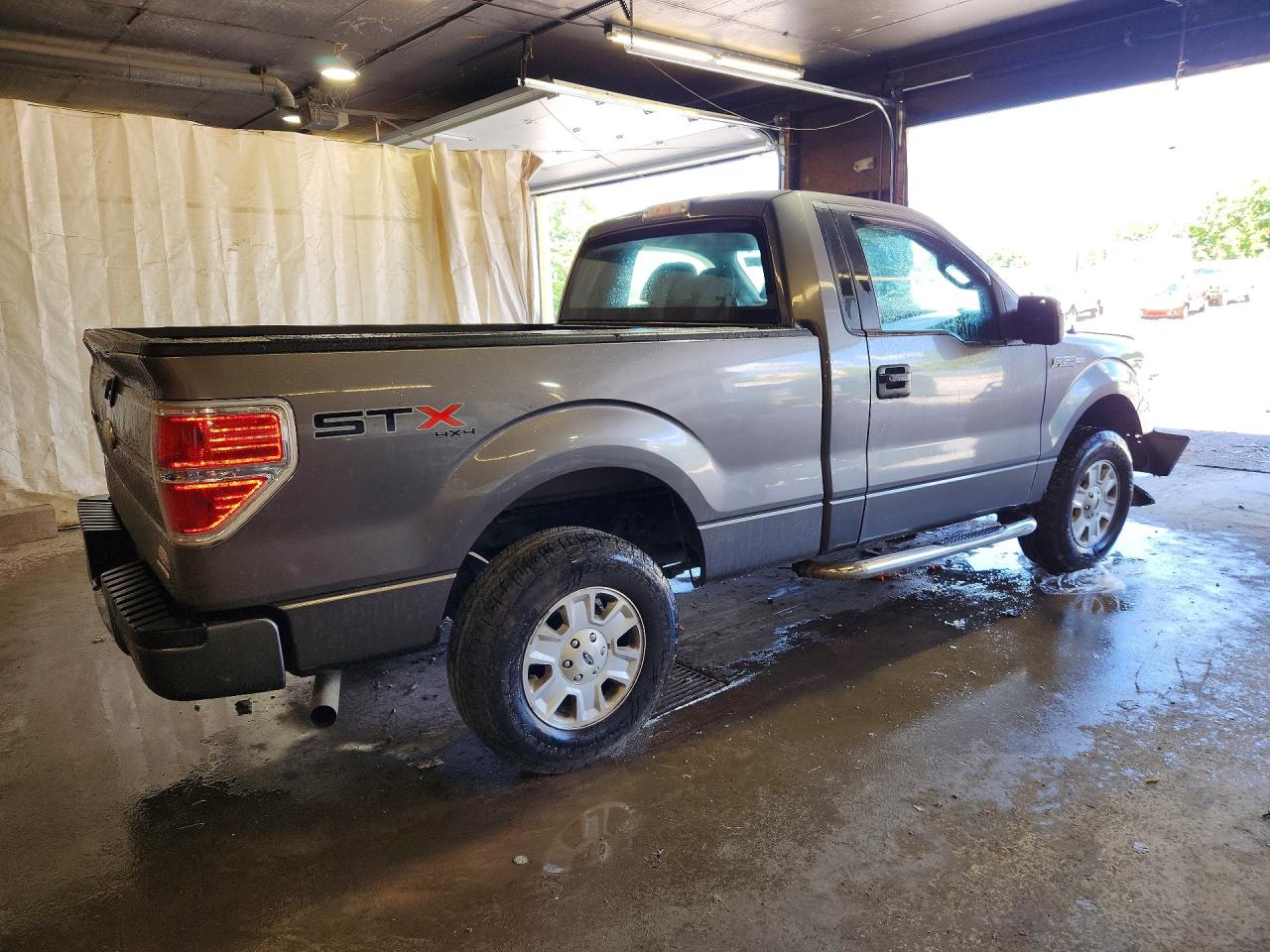 2011 Ford F150 Gray vin: 1FTMF1EM8BFA99118
