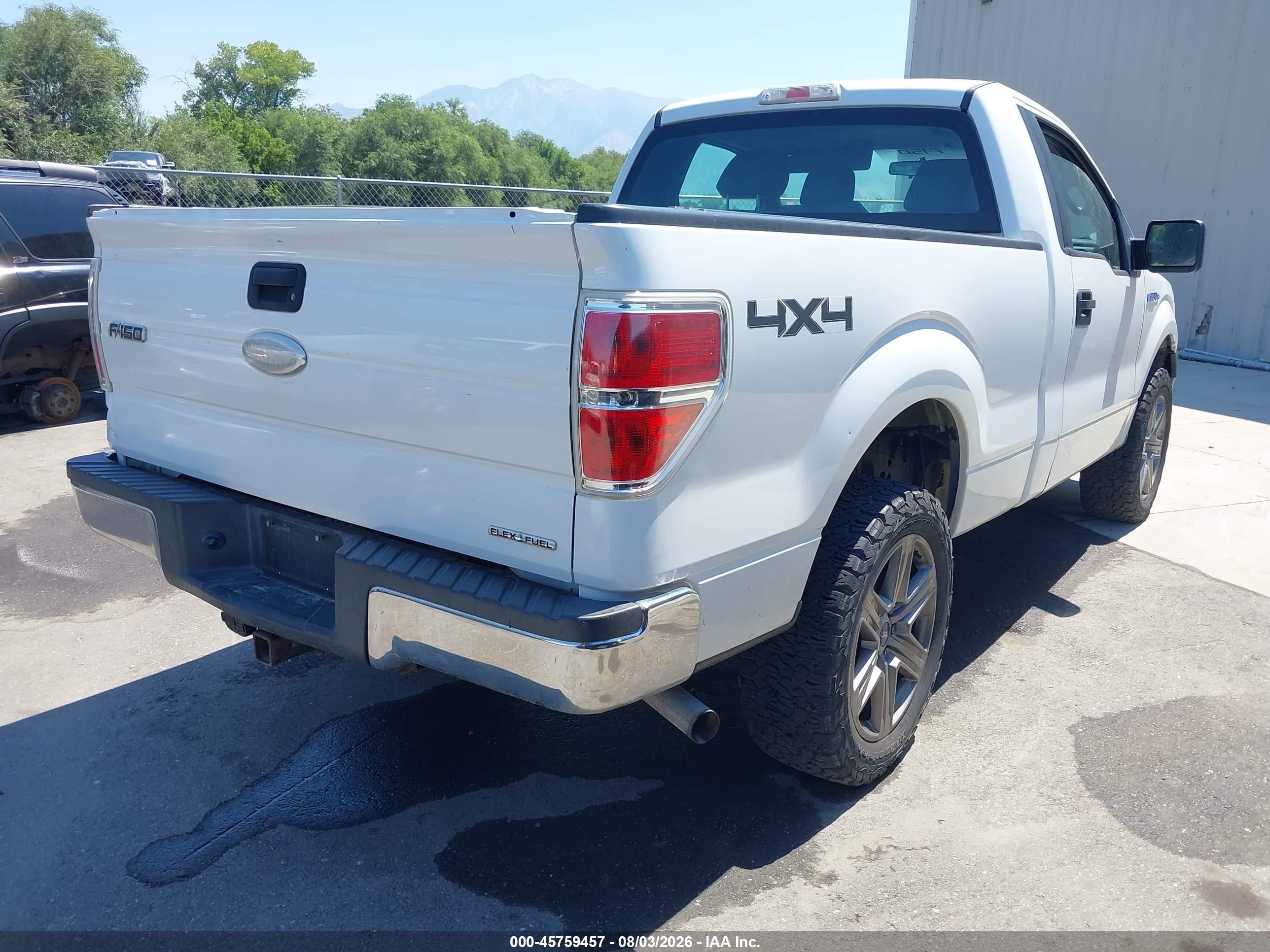 2012 Ford F-150 Xl White vin: 1FTMF1EM8CFA96690