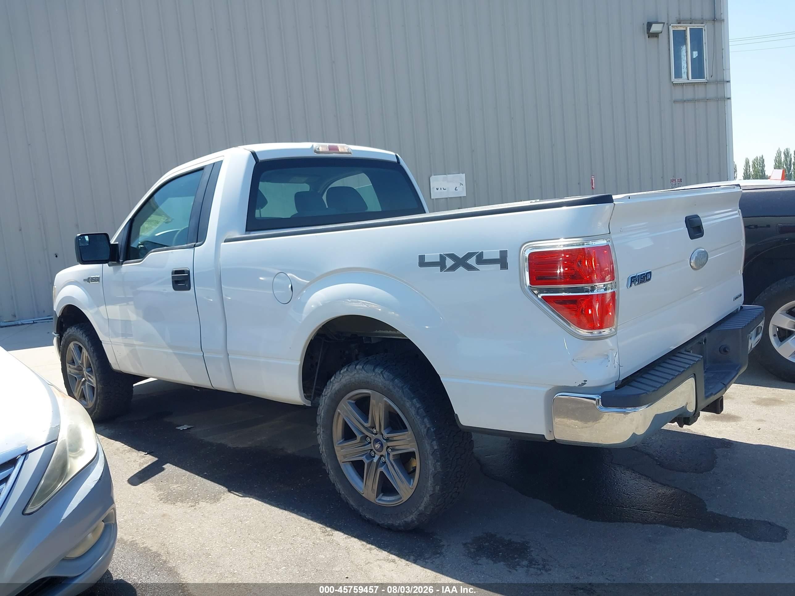 2012 Ford F-150 Xl White vin: 1FTMF1EM8CFA96690