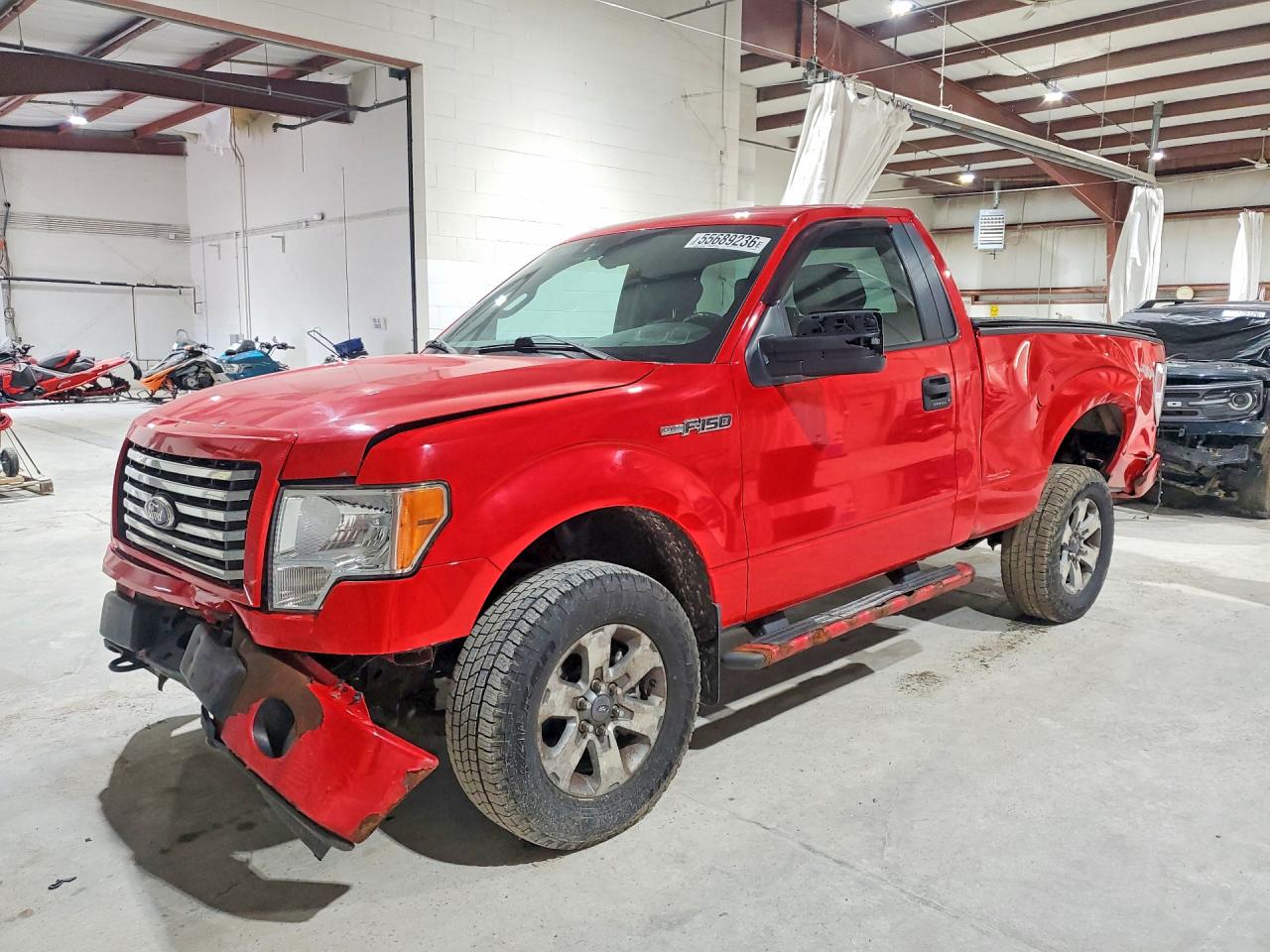 2012 Ford F150 Red vin: 1FTMF1EM8CFB23161