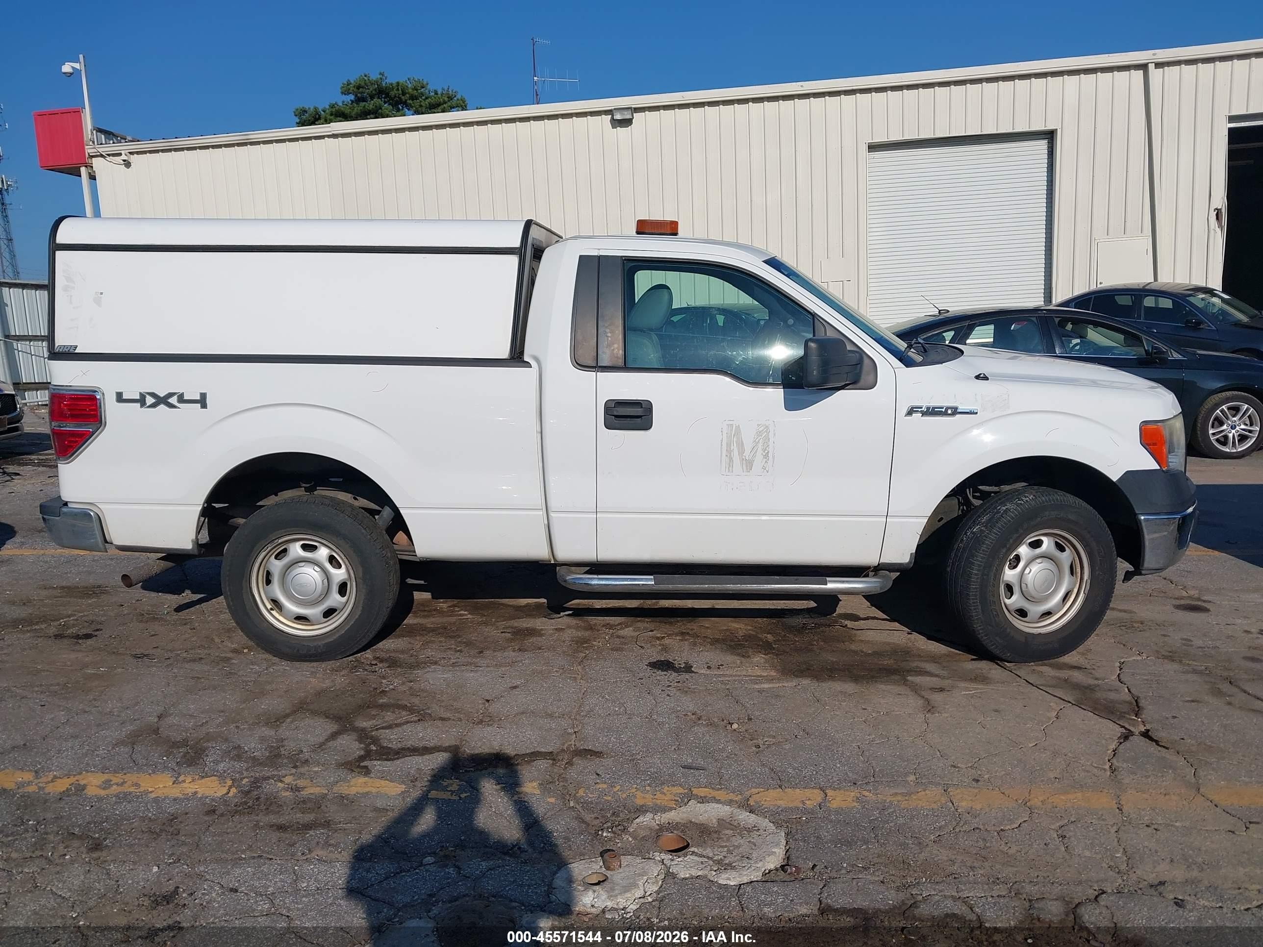 2013 Ford F-150 Stx/xl/xlt White vin: 1FTMF1EM9DFC21648