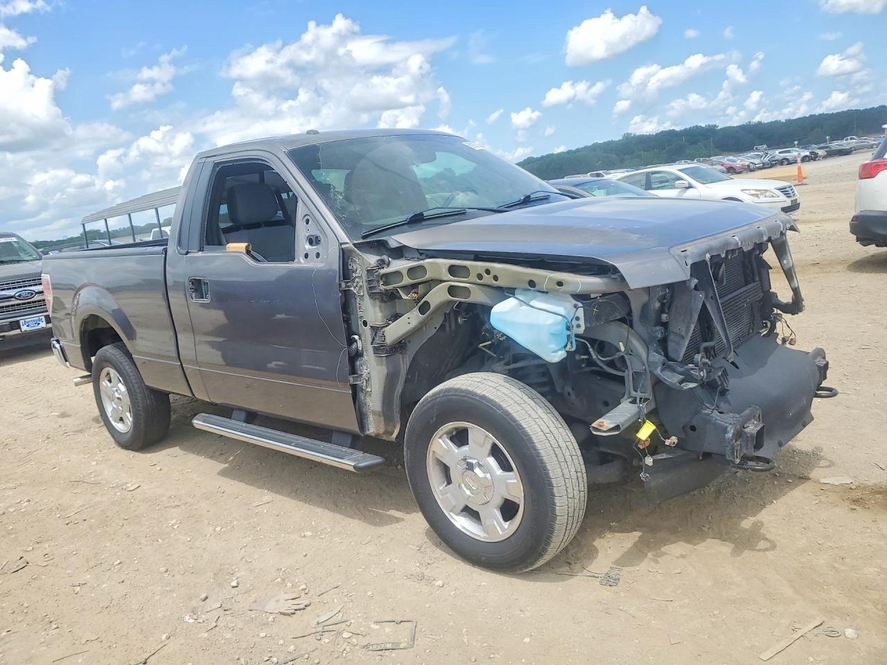 2012 Ford F150 Silver vin: 1FTMF1EMXCFB84608