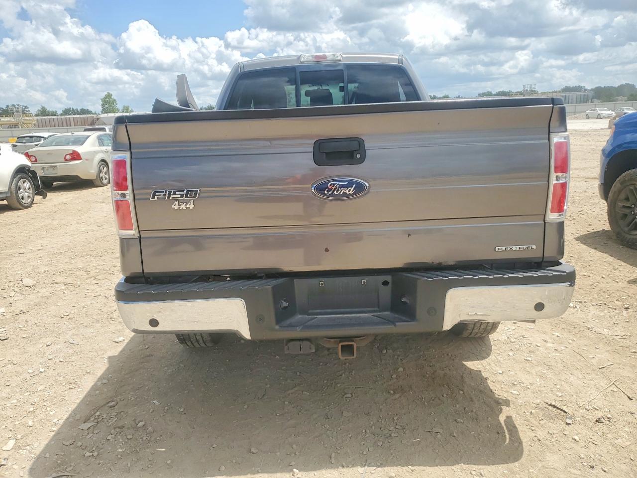 2012 Ford F150 Silver vin: 1FTMF1EMXCFB84608