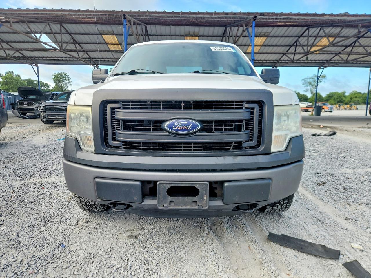 2013 Ford F150 Белый vin: 1FTMF1EMXDKE29433