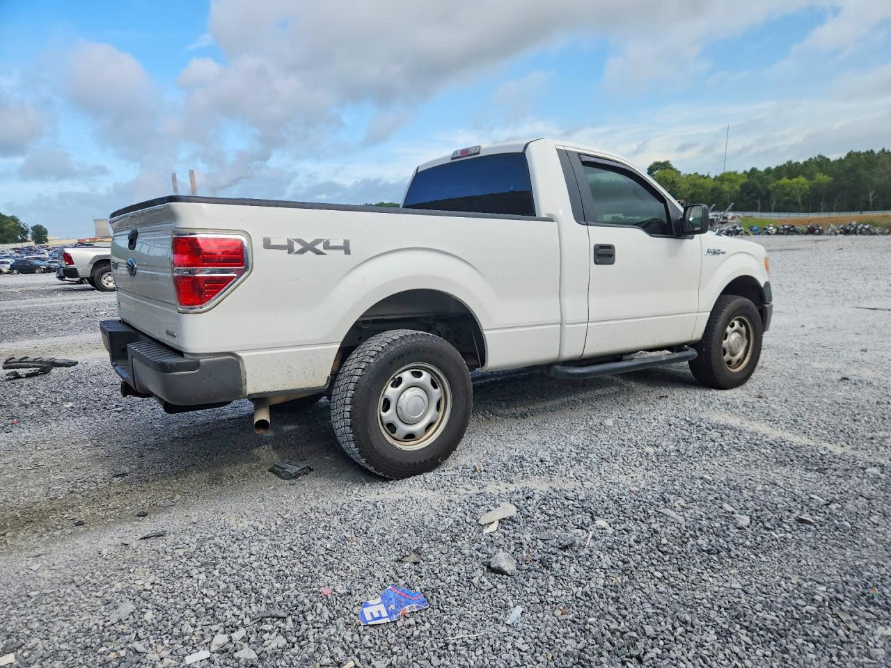 2013 Ford F150 Белый vin: 1FTMF1EMXDKE29433