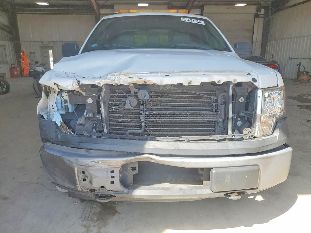2013 Ford F150 Белый vin: 1FTMF1EMXDKF81423