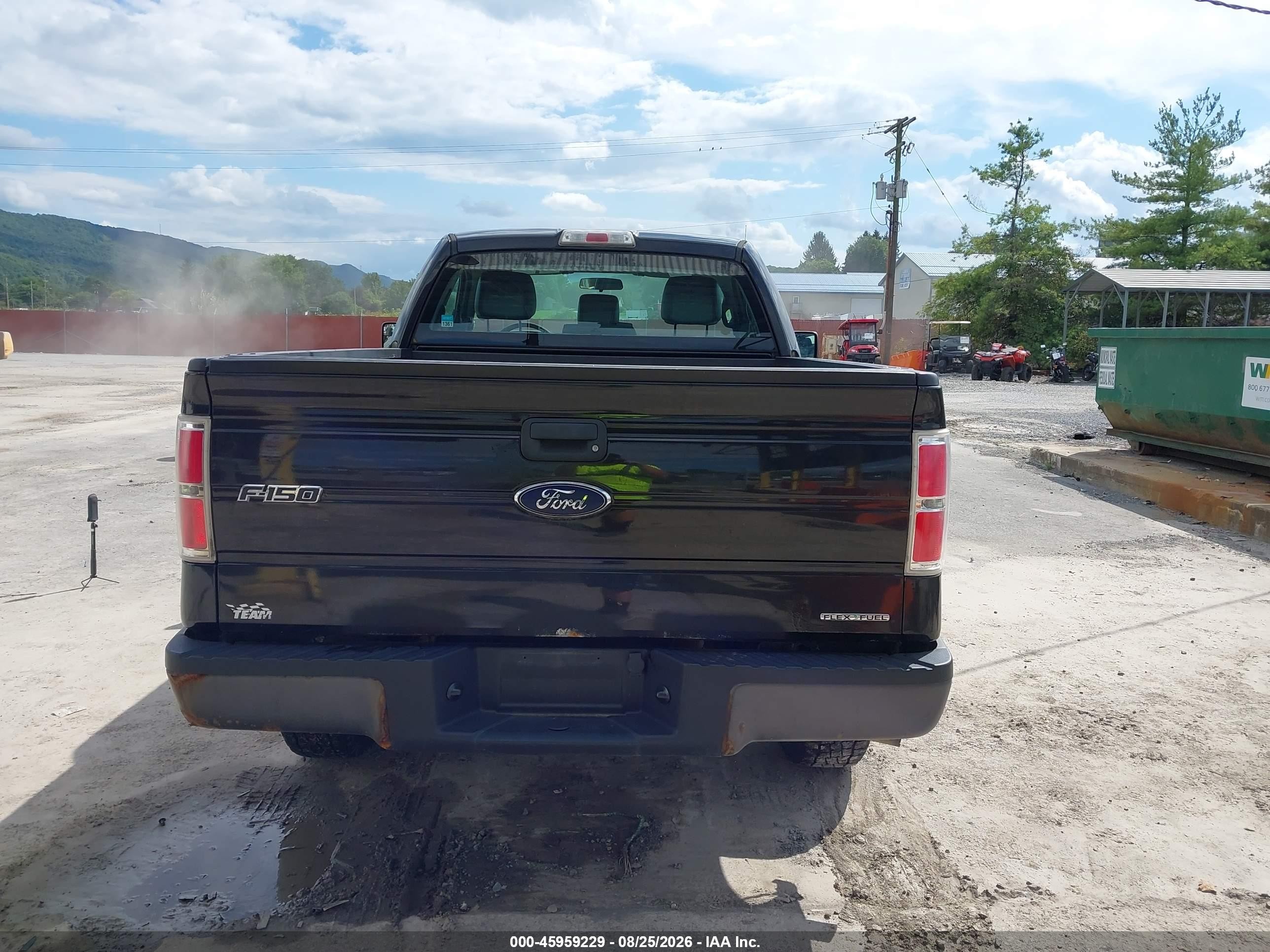 2014 Ford F-150 Xl Black vin: 1FTMF1EMXEKG06547
