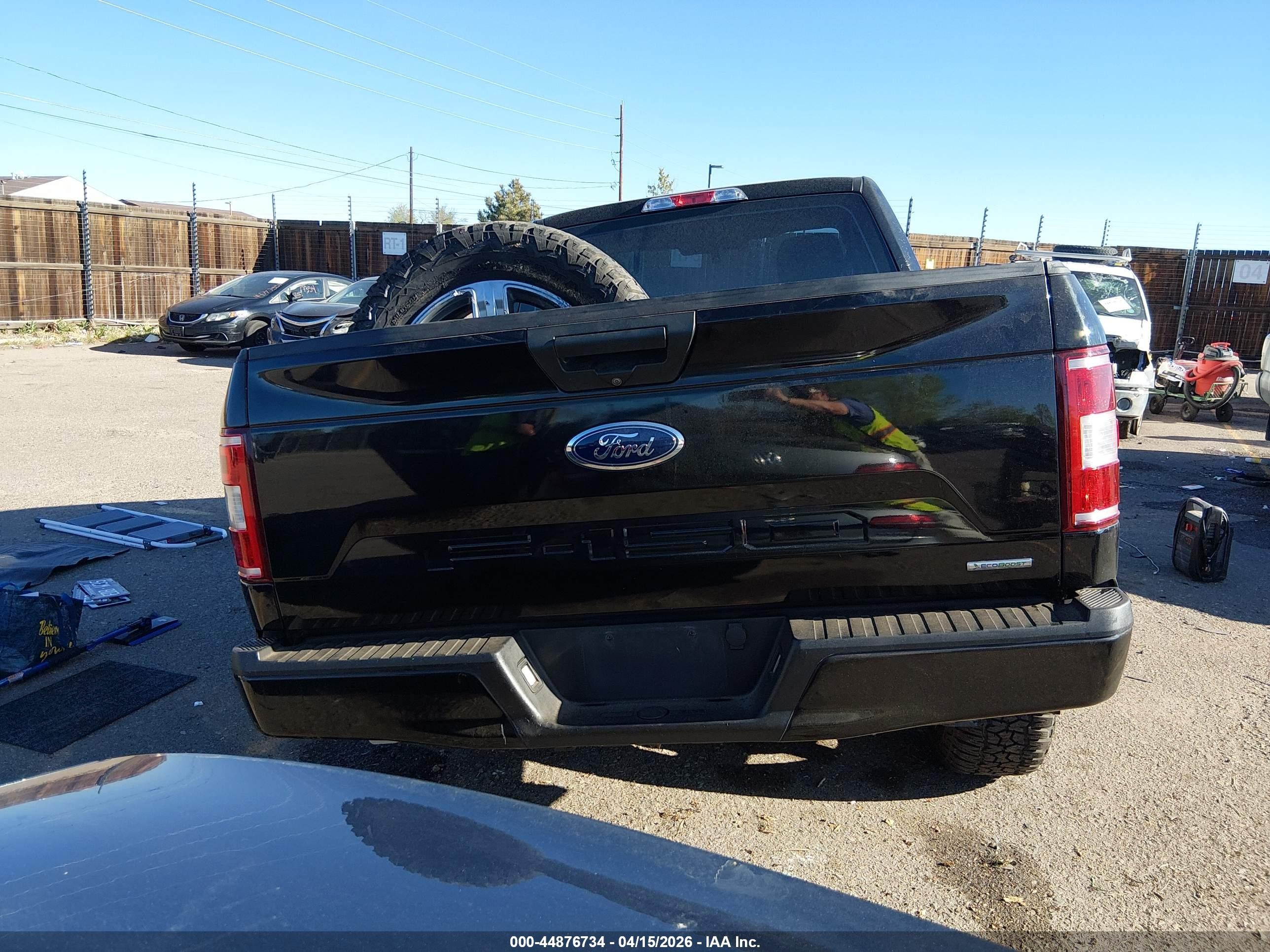 2019 Ford F-150 Xl Black vin: 1FTMF1EP2KKD64892