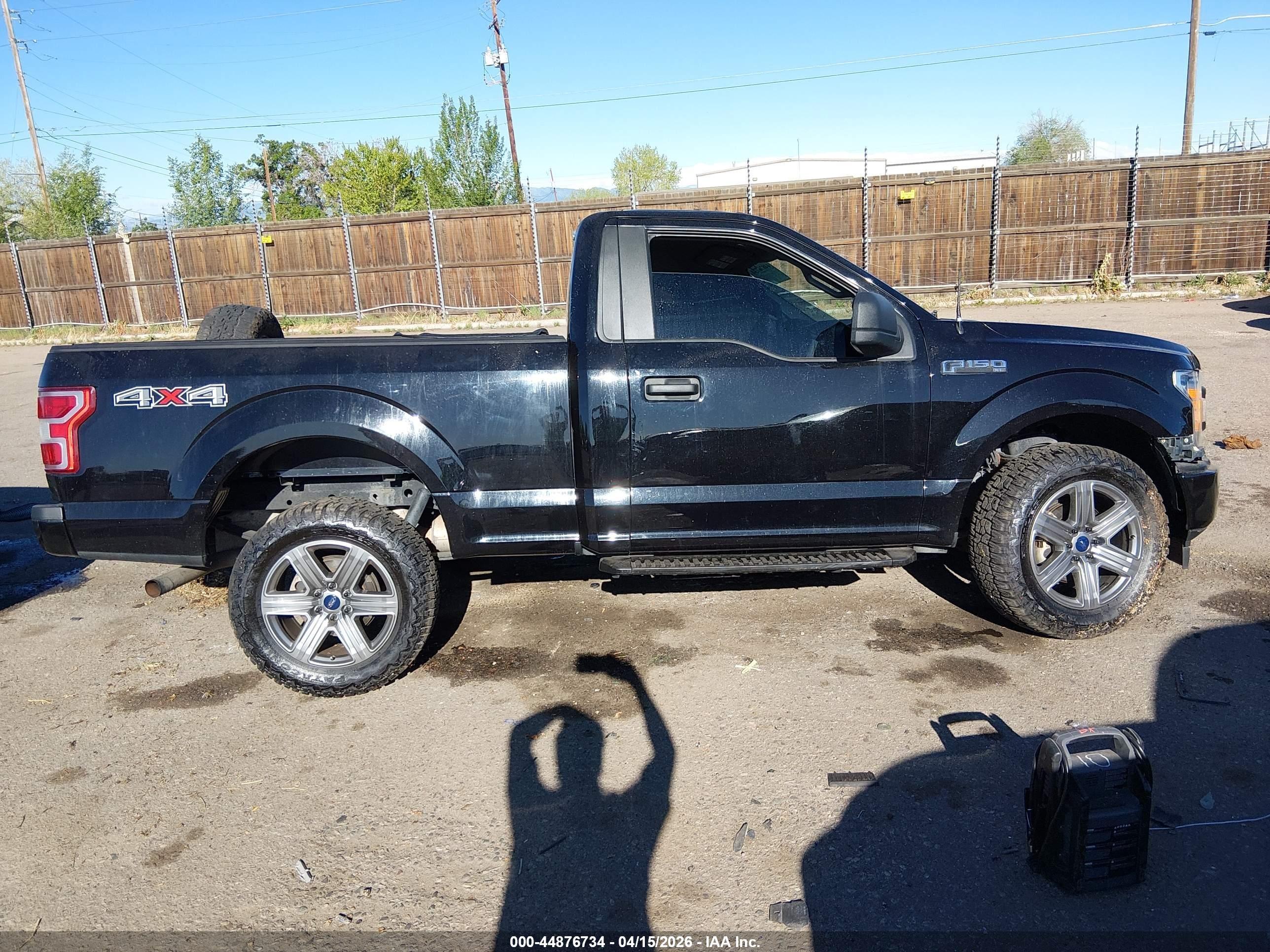 2019 Ford F-150 Xl Black vin: 1FTMF1EP2KKD64892