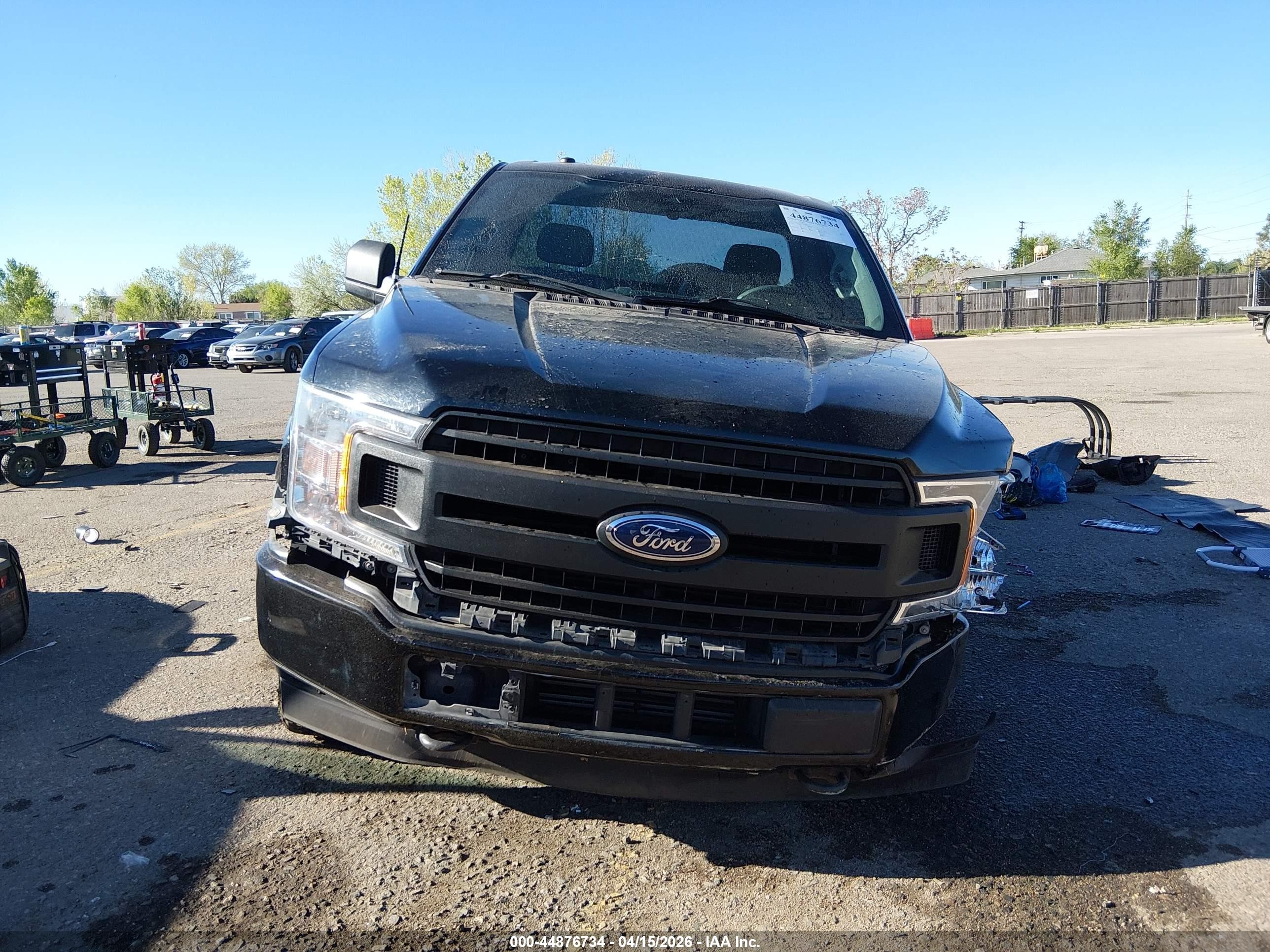 2019 Ford F-150 Xl Black vin: 1FTMF1EP2KKD64892