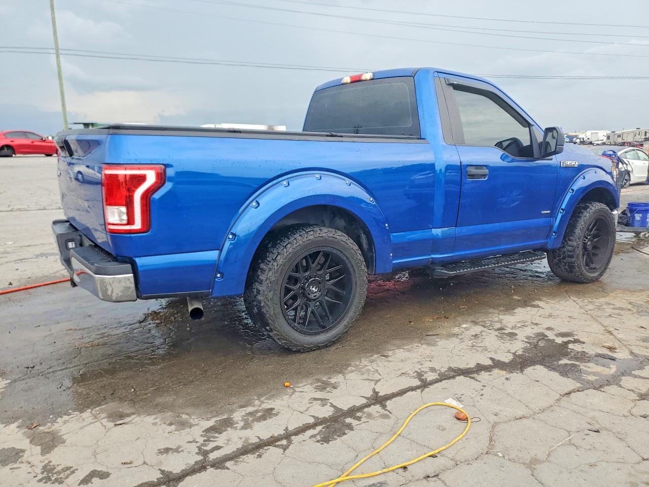 2017 Ford F150 Blue vin: 1FTMF1EP5HFB73193