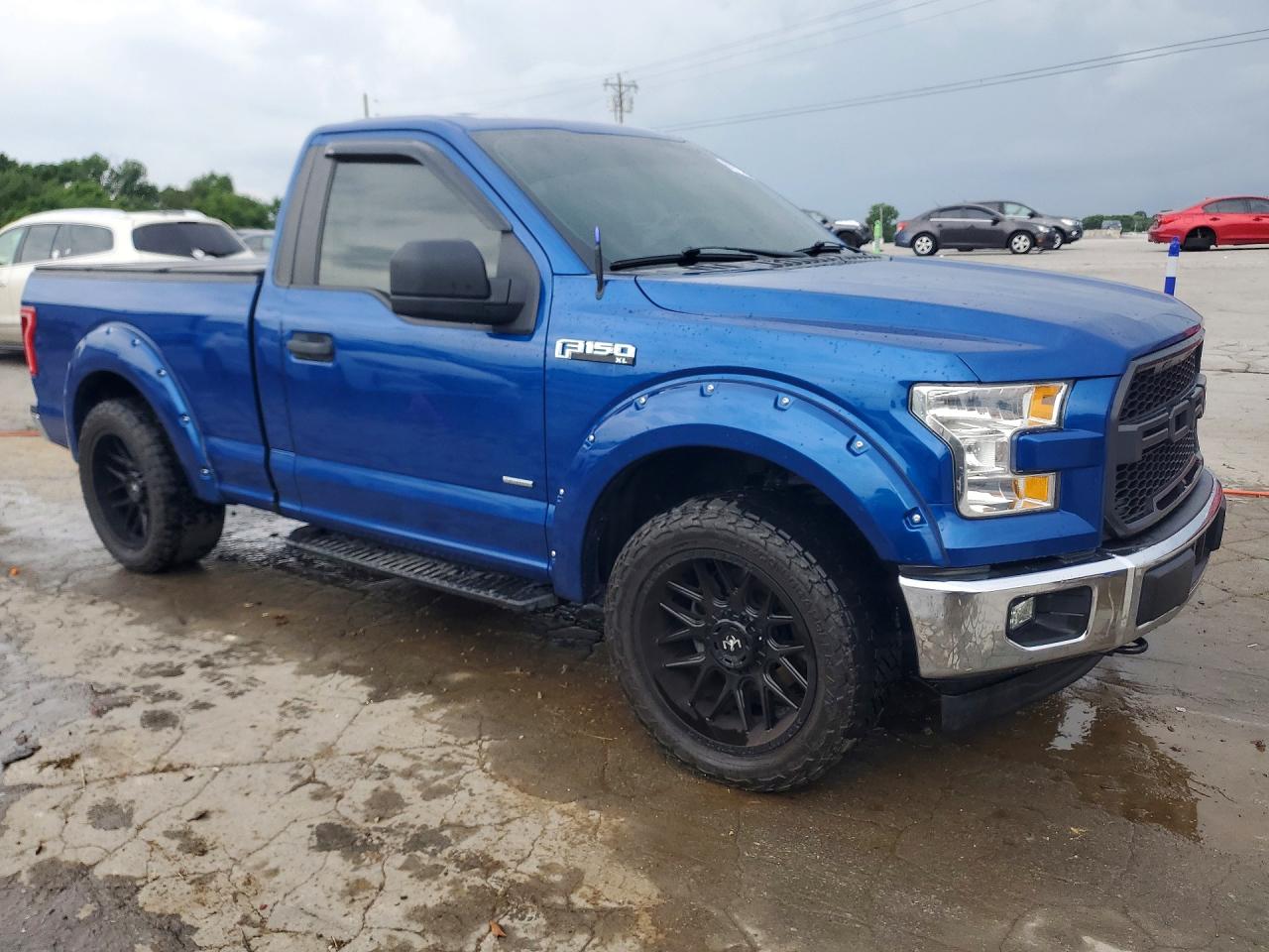 2017 Ford F150 Blue vin: 1FTMF1EP5HFB73193