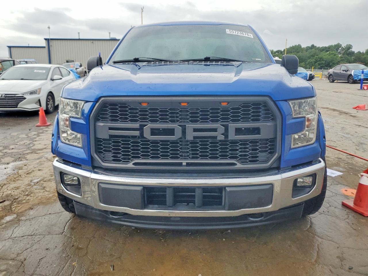 2017 Ford F150 Blue vin: 1FTMF1EP5HFB73193