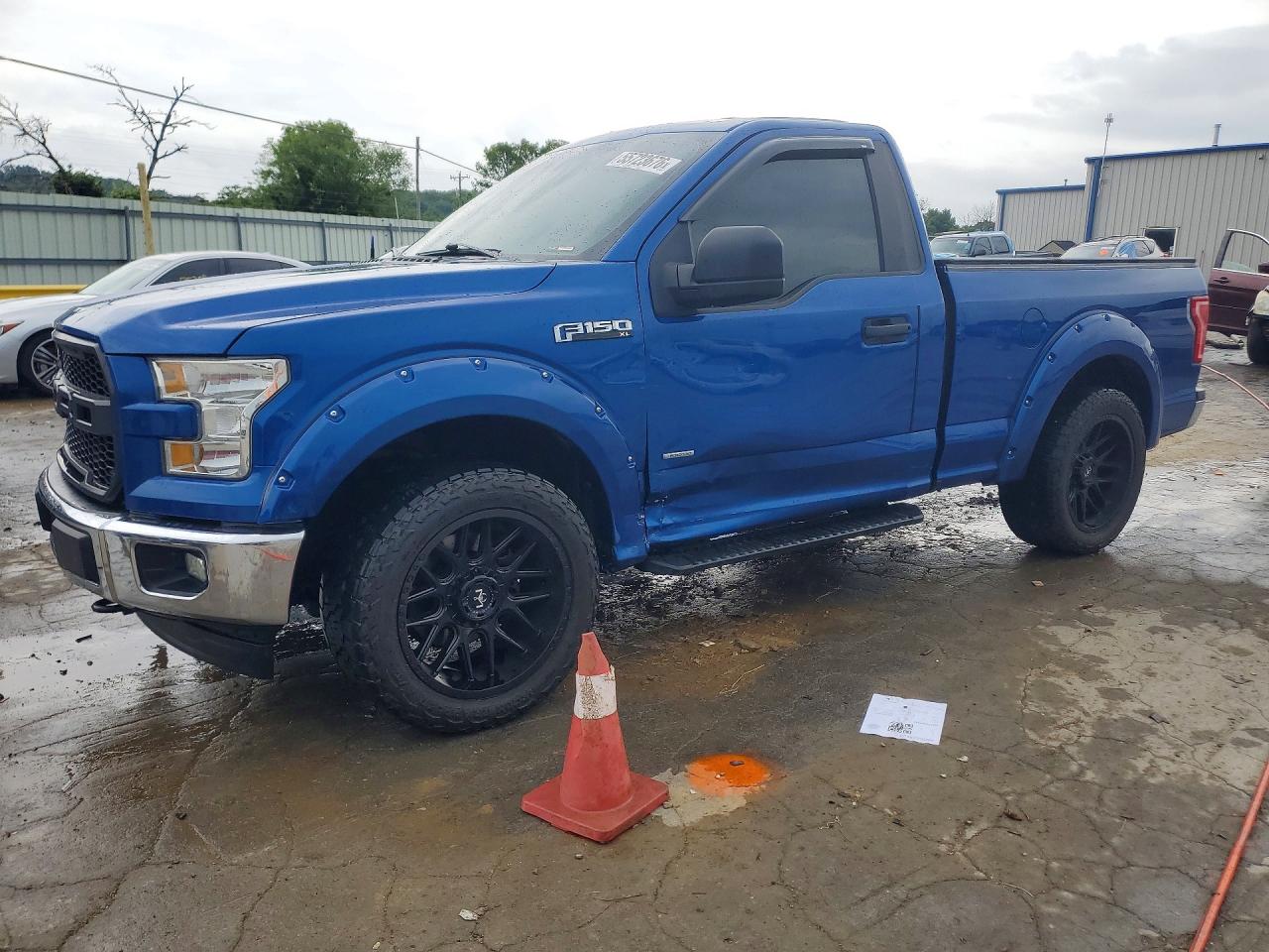 2017 Ford F150 Blue vin: 1FTMF1EP5HFB73193
