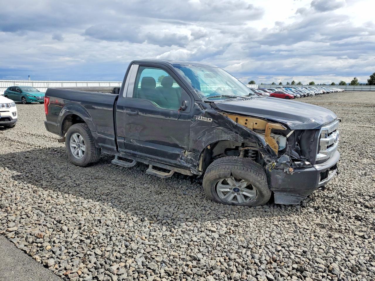 2017 Ford F150 Black vin: 1FTMF1EP8HKC65079