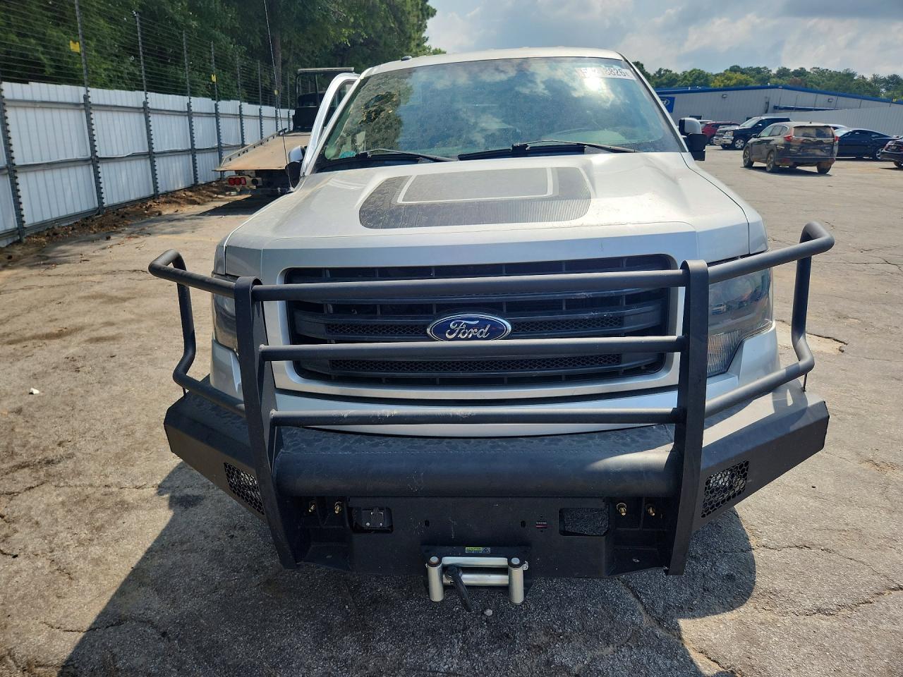 2014 Ford F150 Silver vin: 1FTMF1ET1EFA05219