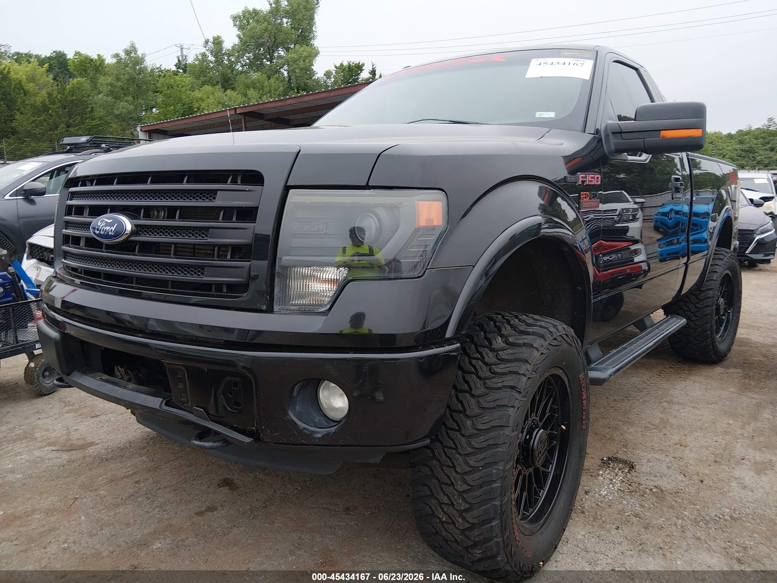 2014 Ford F-150 Fx4 Tremor Black vin: 1FTMF1ET6EFA13221