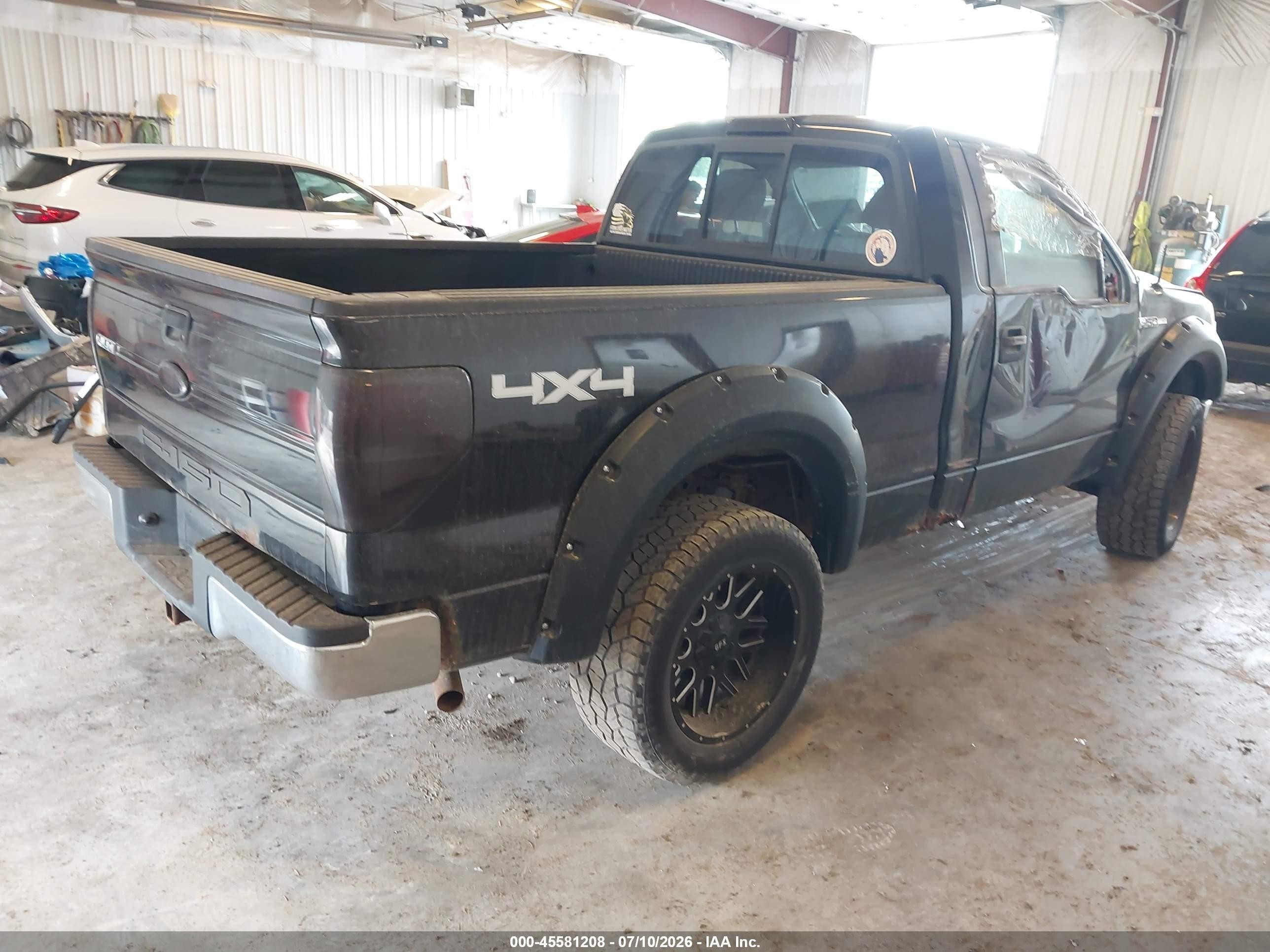 2010 Ford F-150 Xl/xlt Black vin: 1FTMF1EV8AKA20142