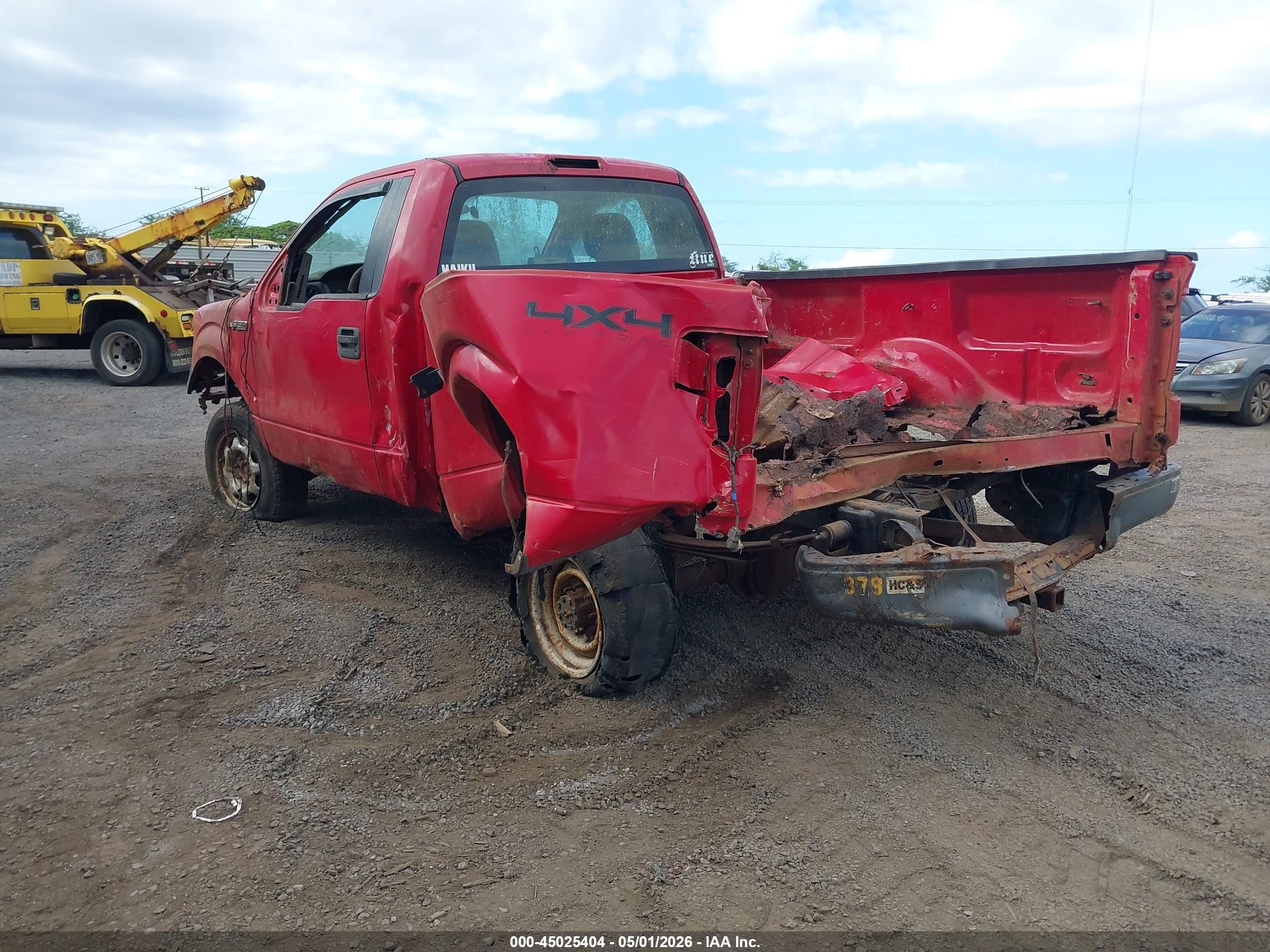 2010 Ford F-150 Stx/xl/xlt Red vin: 1FTMF1EW2AFD19319