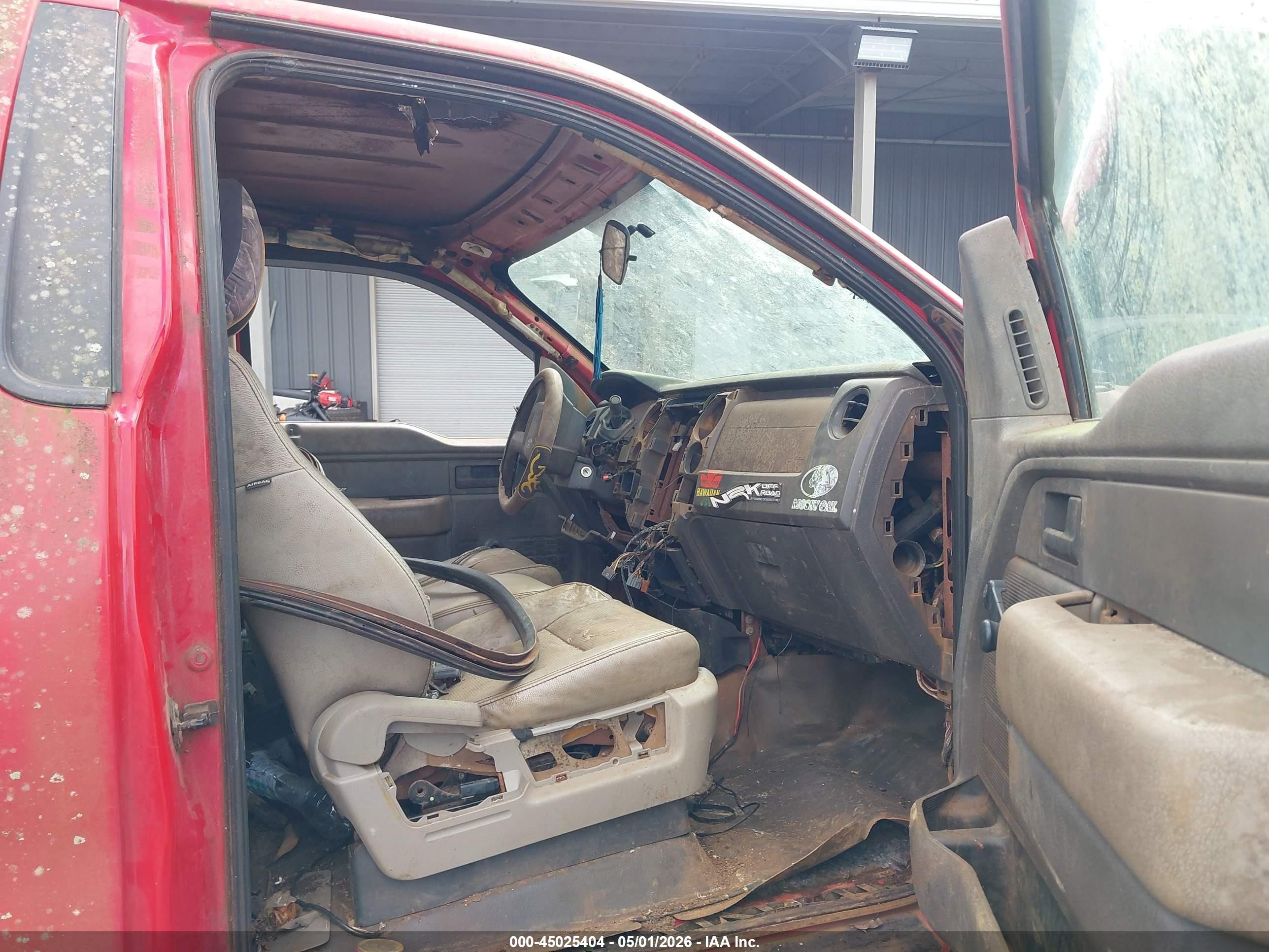 2010 Ford F-150 Stx/xl/xlt Red vin: 1FTMF1EW2AFD19319
