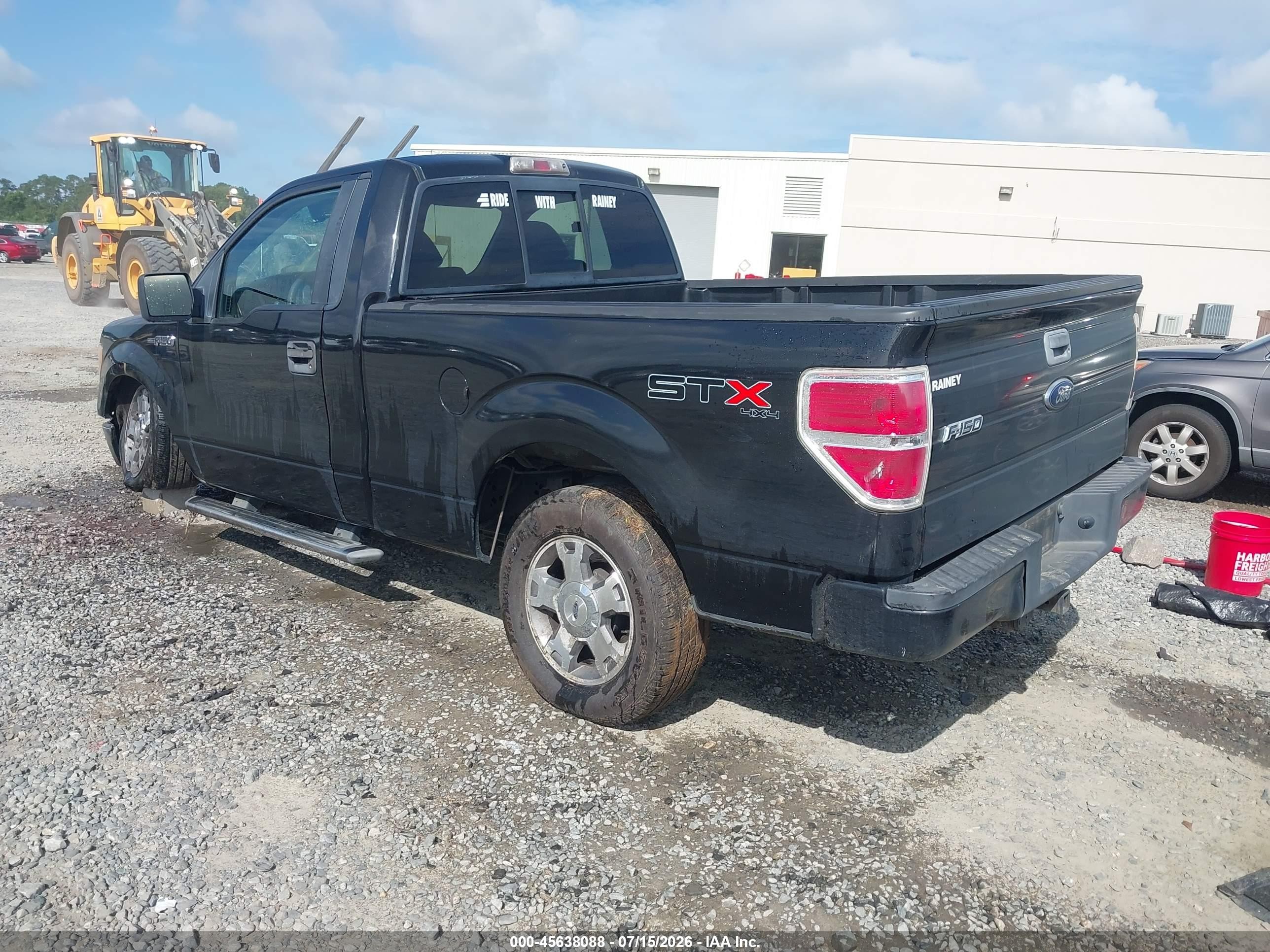 2010 Ford F-150 Stx/xl/xl W/mid-box Prep/xlt/xlt W/mid-box Prep Черный vin: 1FTMF1EW2AKA25832