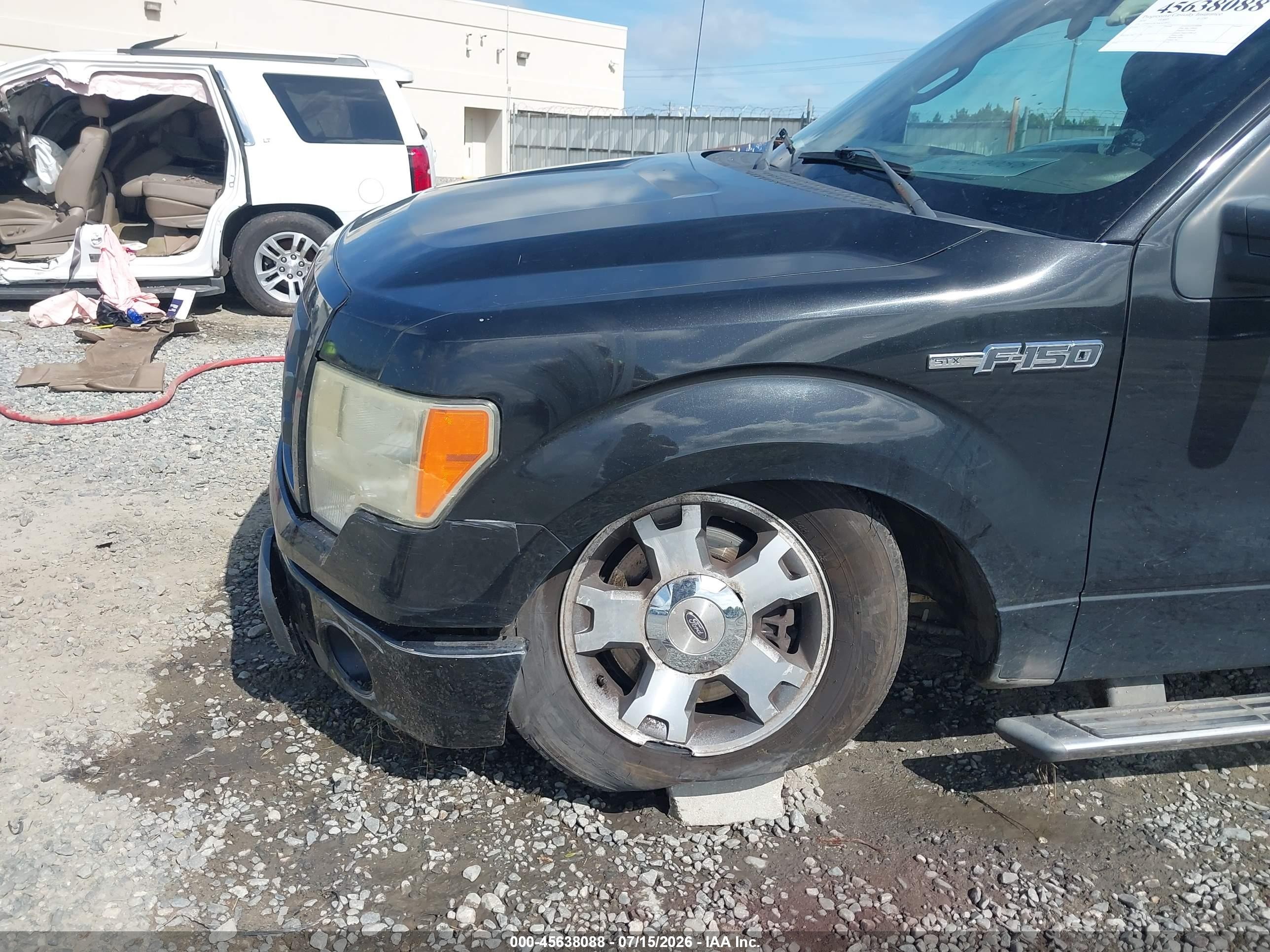 2010 Ford F-150 Stx/xl/xl W/mid-box Prep/xlt/xlt W/mid-box Prep Черный vin: 1FTMF1EW2AKA25832