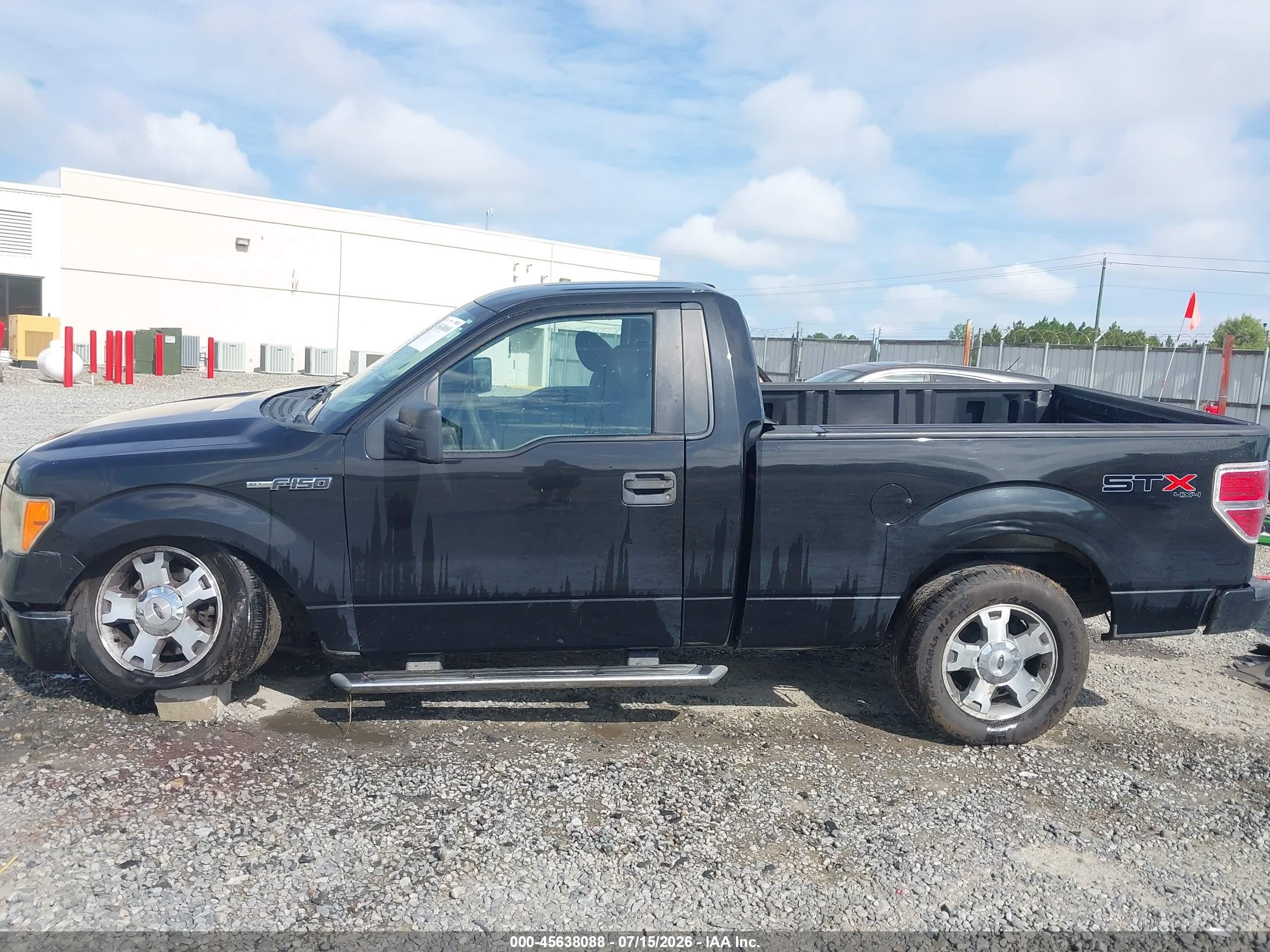 2010 Ford F-150 Stx/xl/xl W/mid-box Prep/xlt/xlt W/mid-box Prep Черный vin: 1FTMF1EW2AKA25832