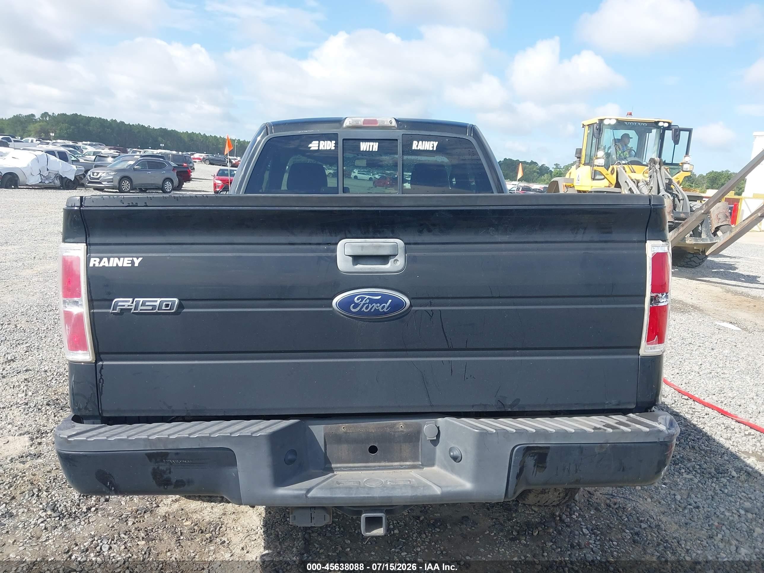 2010 Ford F-150 Stx/xl/xl W/mid-box Prep/xlt/xlt W/mid-box Prep Черный vin: 1FTMF1EW2AKA25832