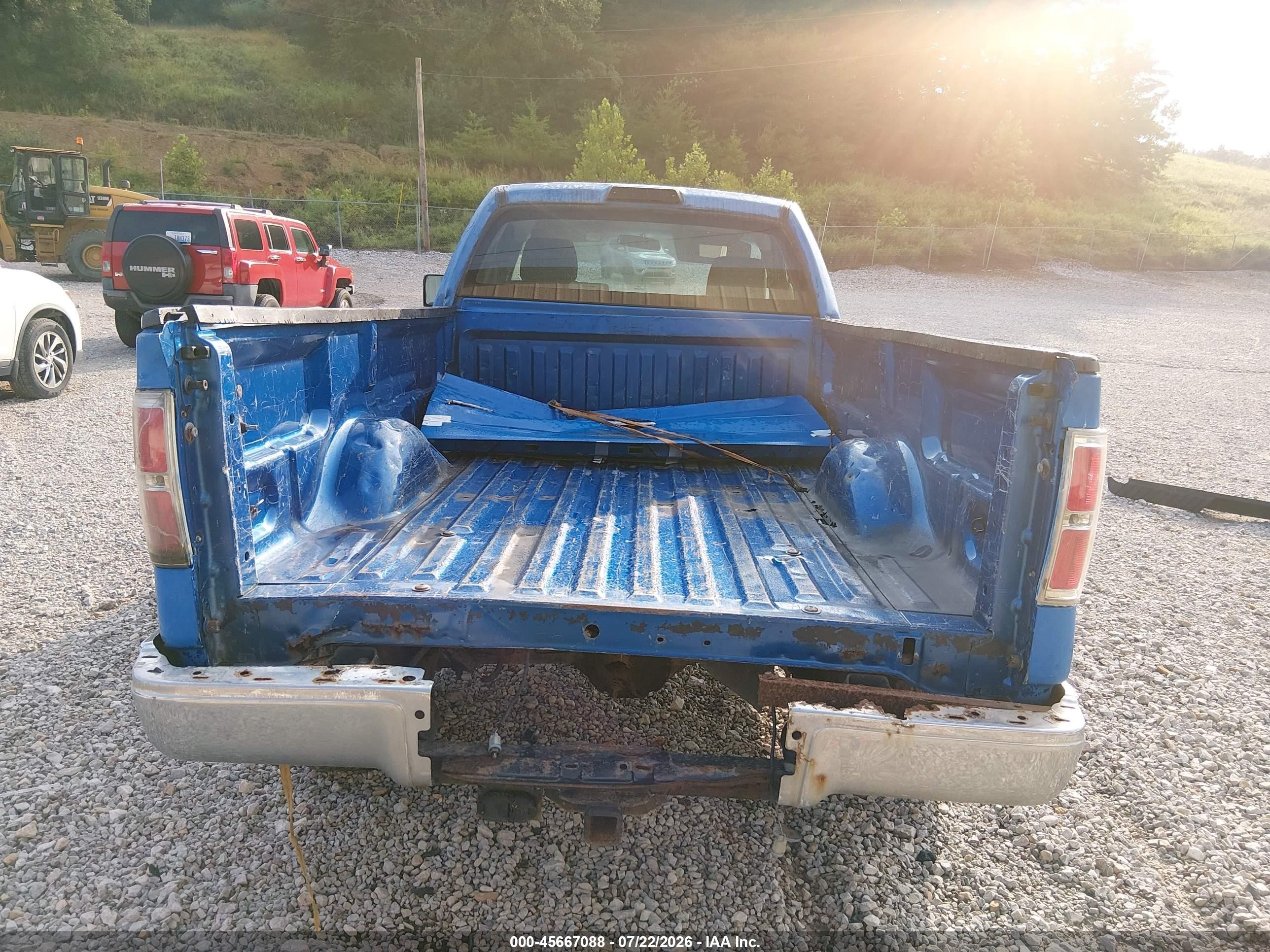 2010 Ford F-150 Stx/xl/xl W/mid-box Prep/xlt/xlt W/mid-box Prep Blue vin: 1FTMF1EW3AKE31084