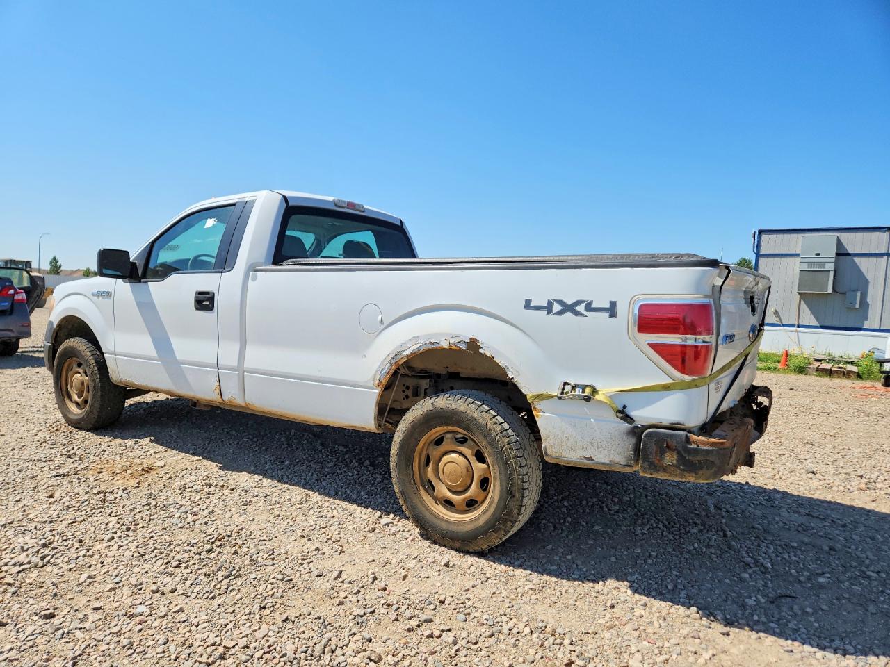 2010 Ford F150 White vin: 1FTMF1EW4AKA89936