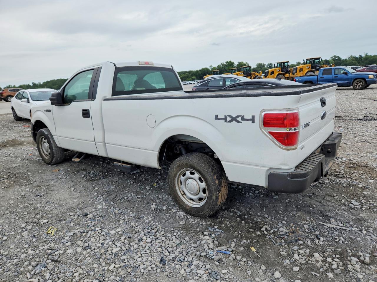 2010 Ford F150 White vin: 1FTMF1EW6AKE70526