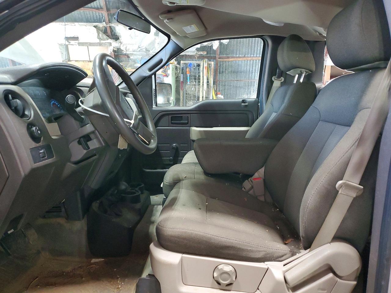 2010 Ford F150 Silver vin: 1FTMF1EW7AFD37850