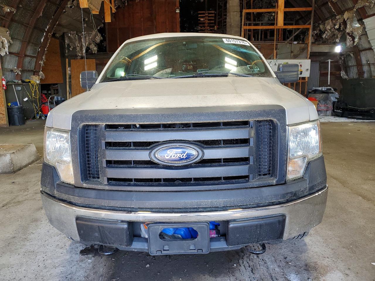 2010 Ford F150 Silver vin: 1FTMF1EW7AFD37850