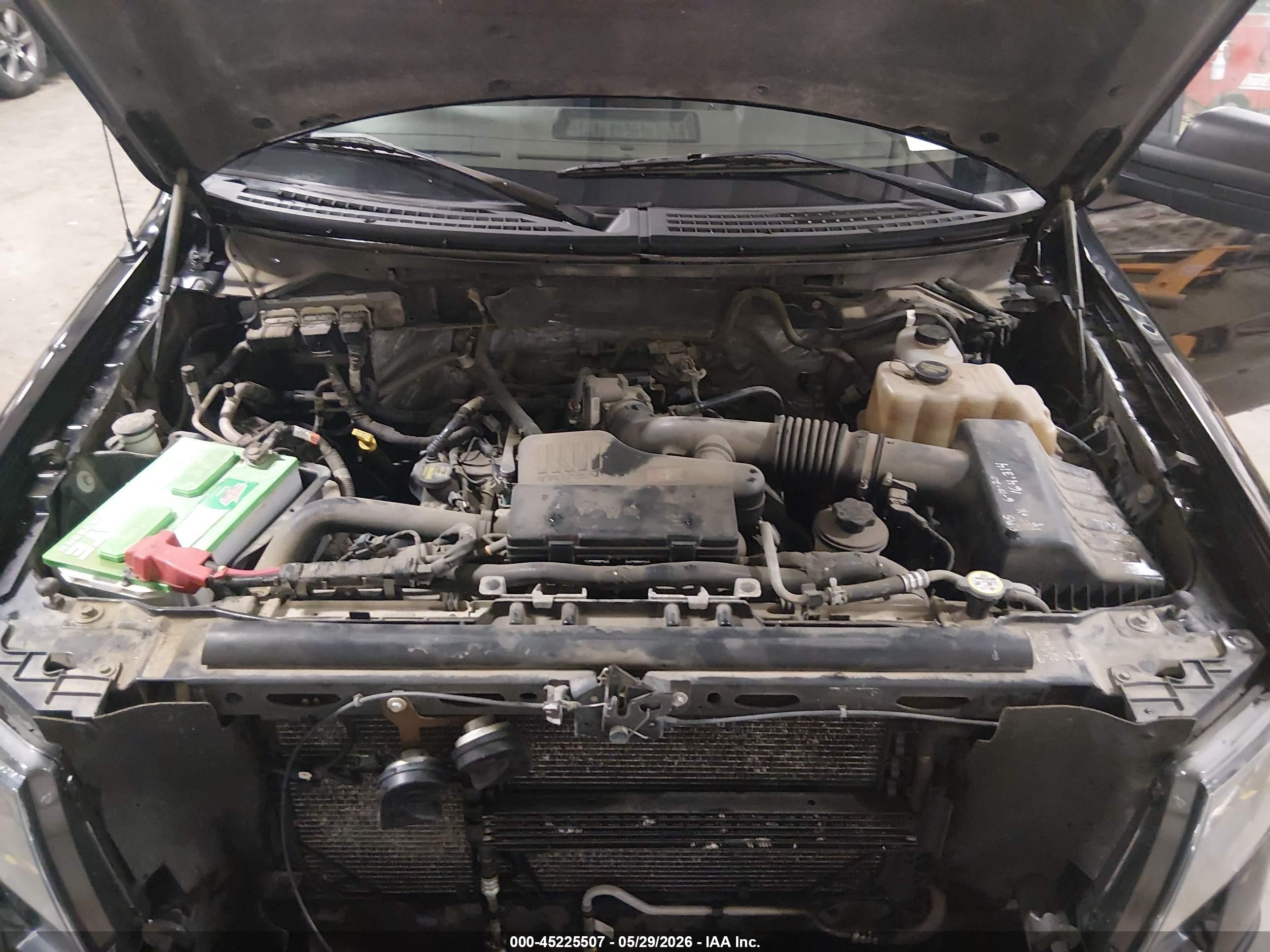 2010 Ford F-150 Stx Черный vin: 1FTMF1EW7AKB24176