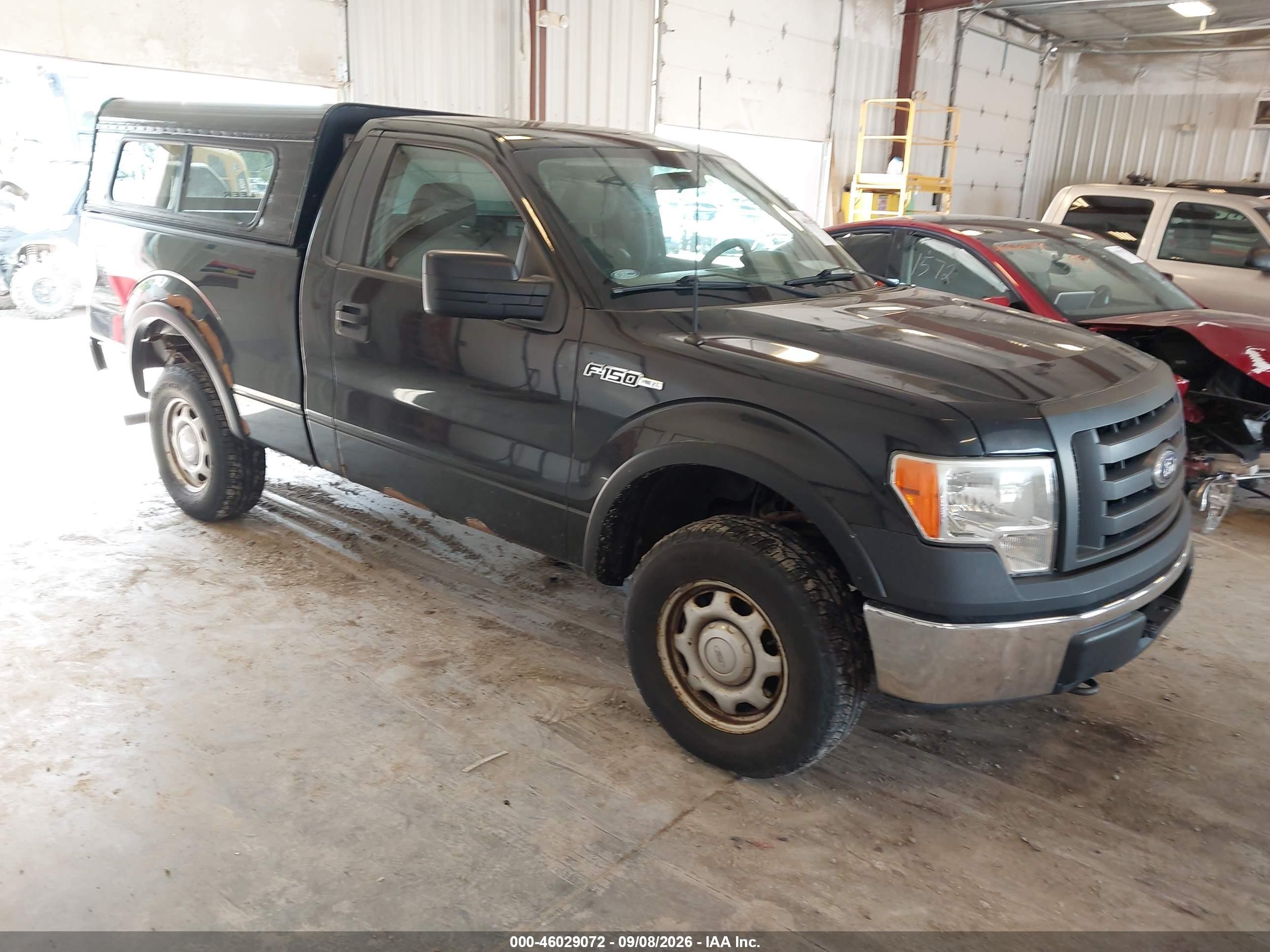 2010 Ford F-150 Stx/xl/xlt Black vin: 1FTMF1EW9AKB22803