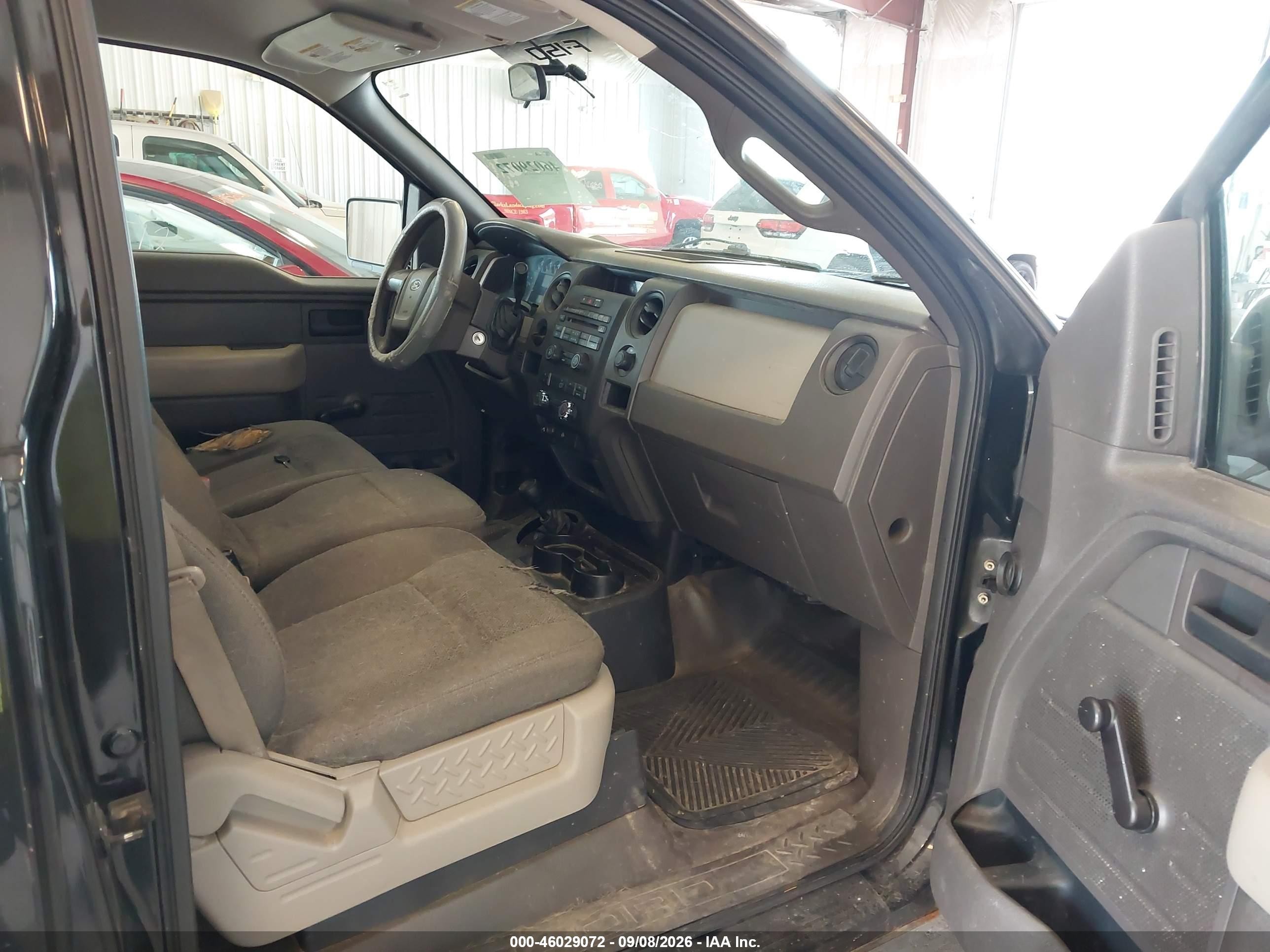 2010 Ford F-150 Stx/xl/xlt Black vin: 1FTMF1EW9AKB22803