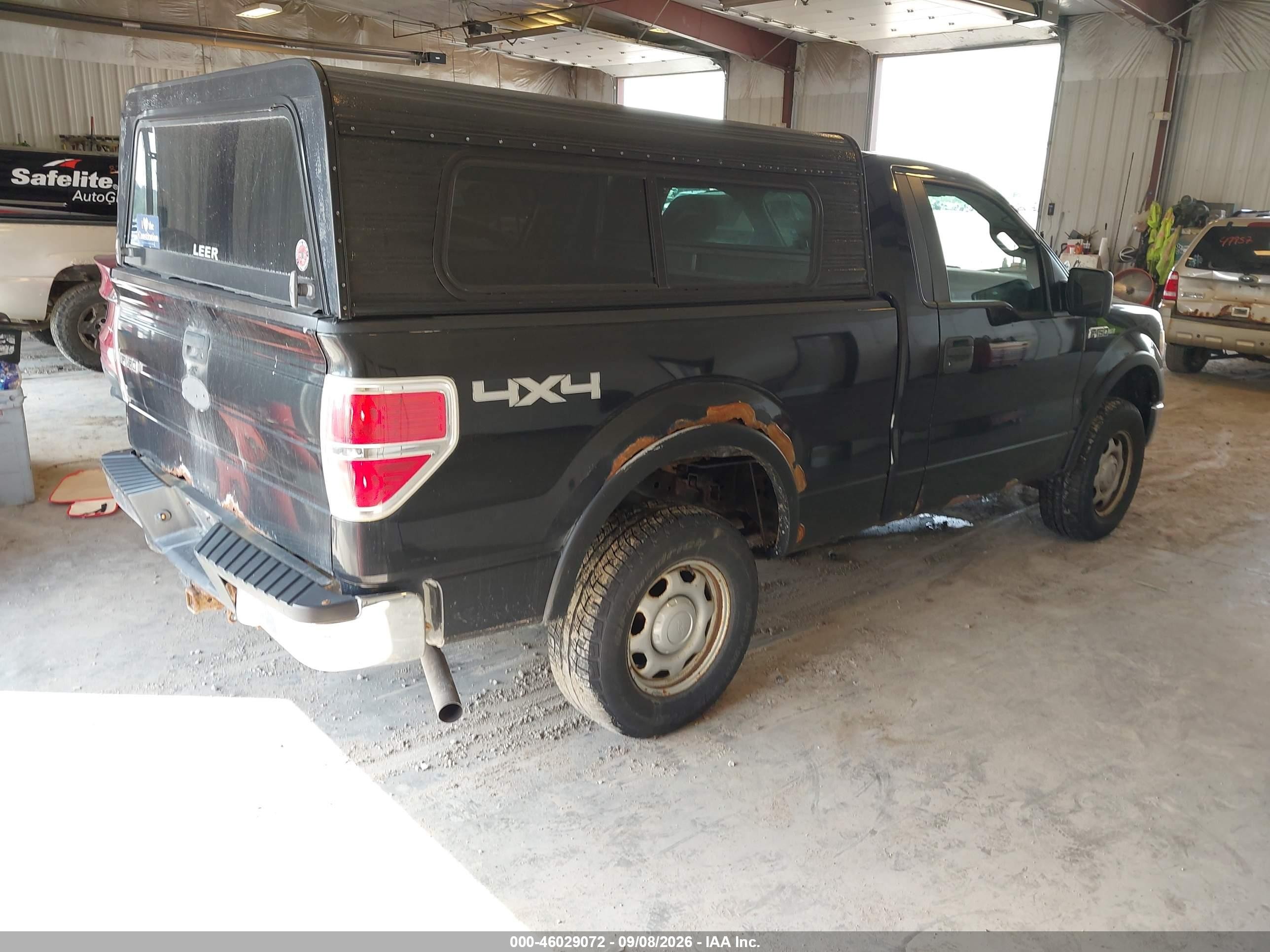 2010 Ford F-150 Stx/xl/xlt Black vin: 1FTMF1EW9AKB22803