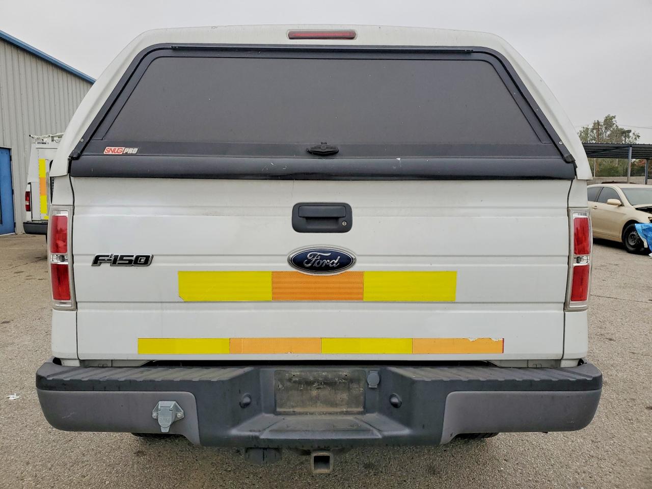 2010 Ford F150 White vin: 1FTMF1EWXAKE81223