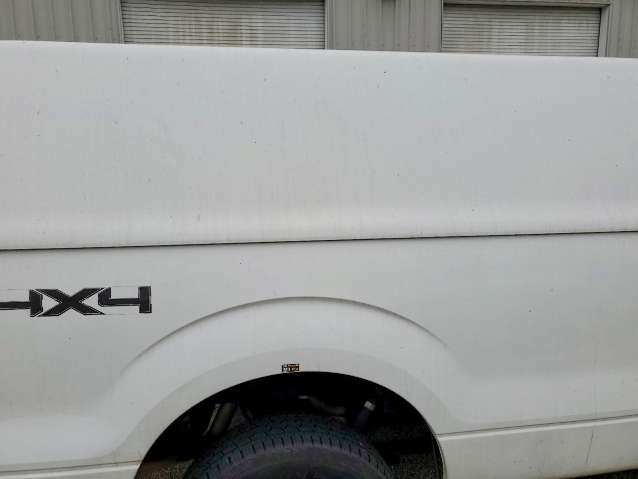 2010 Ford F150 White vin: 1FTMF1EWXAKE81223
