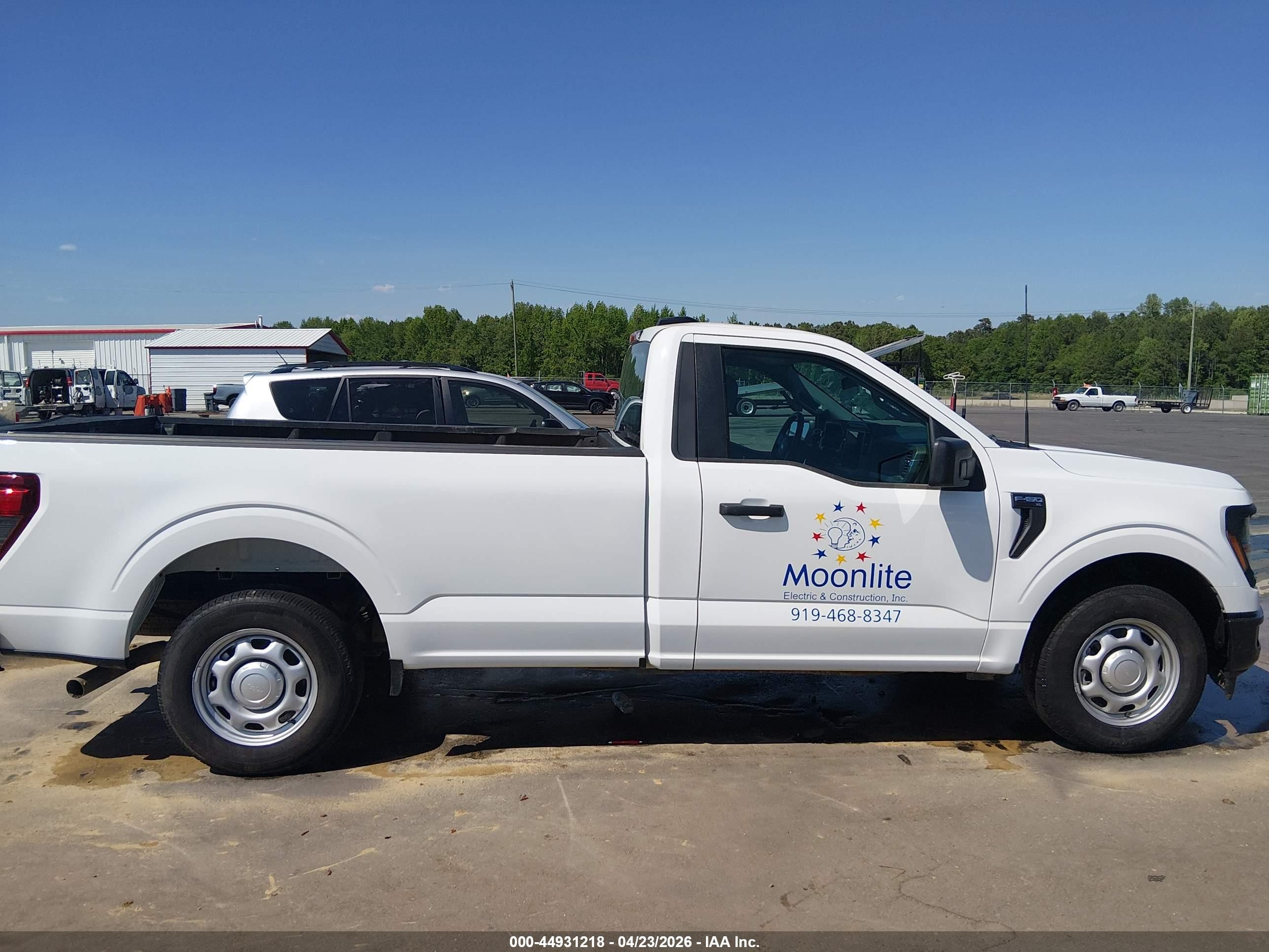 2025 Ford F-150 Xl White vin: 1FTMF1KP0SKD44662