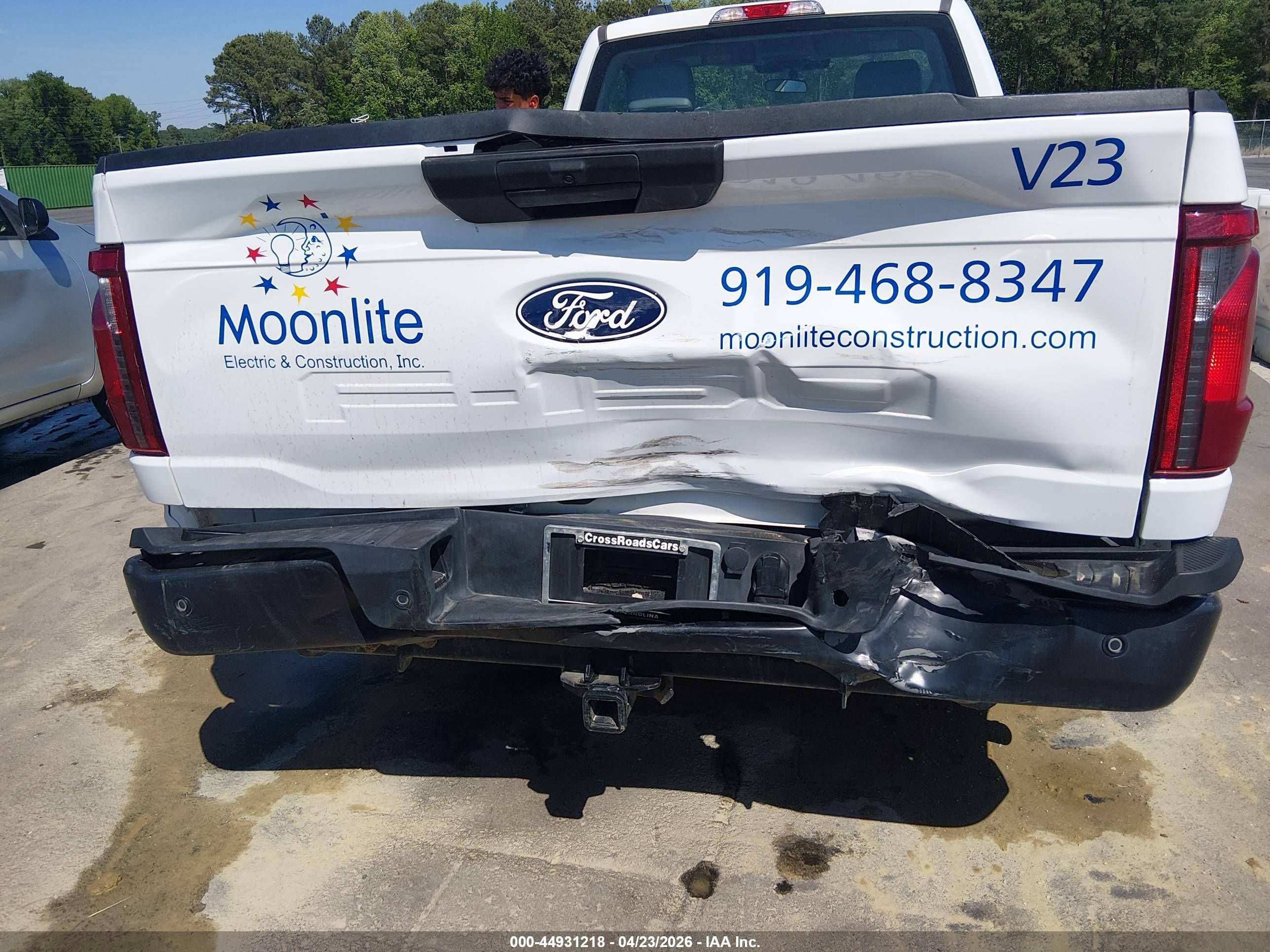 2025 Ford F-150 Xl White vin: 1FTMF1KP0SKD44662
