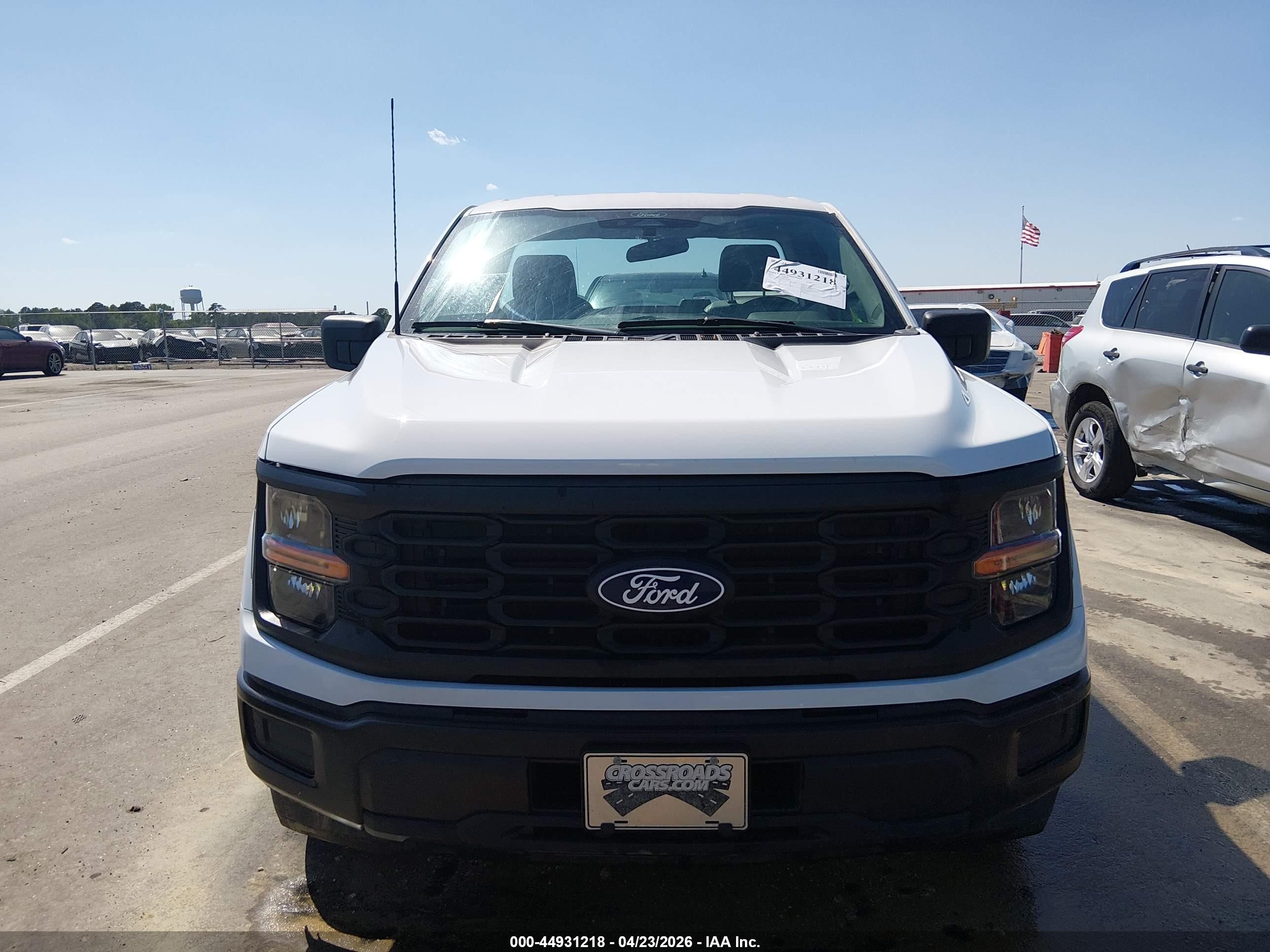 2025 Ford F-150 Xl White vin: 1FTMF1KP0SKD44662