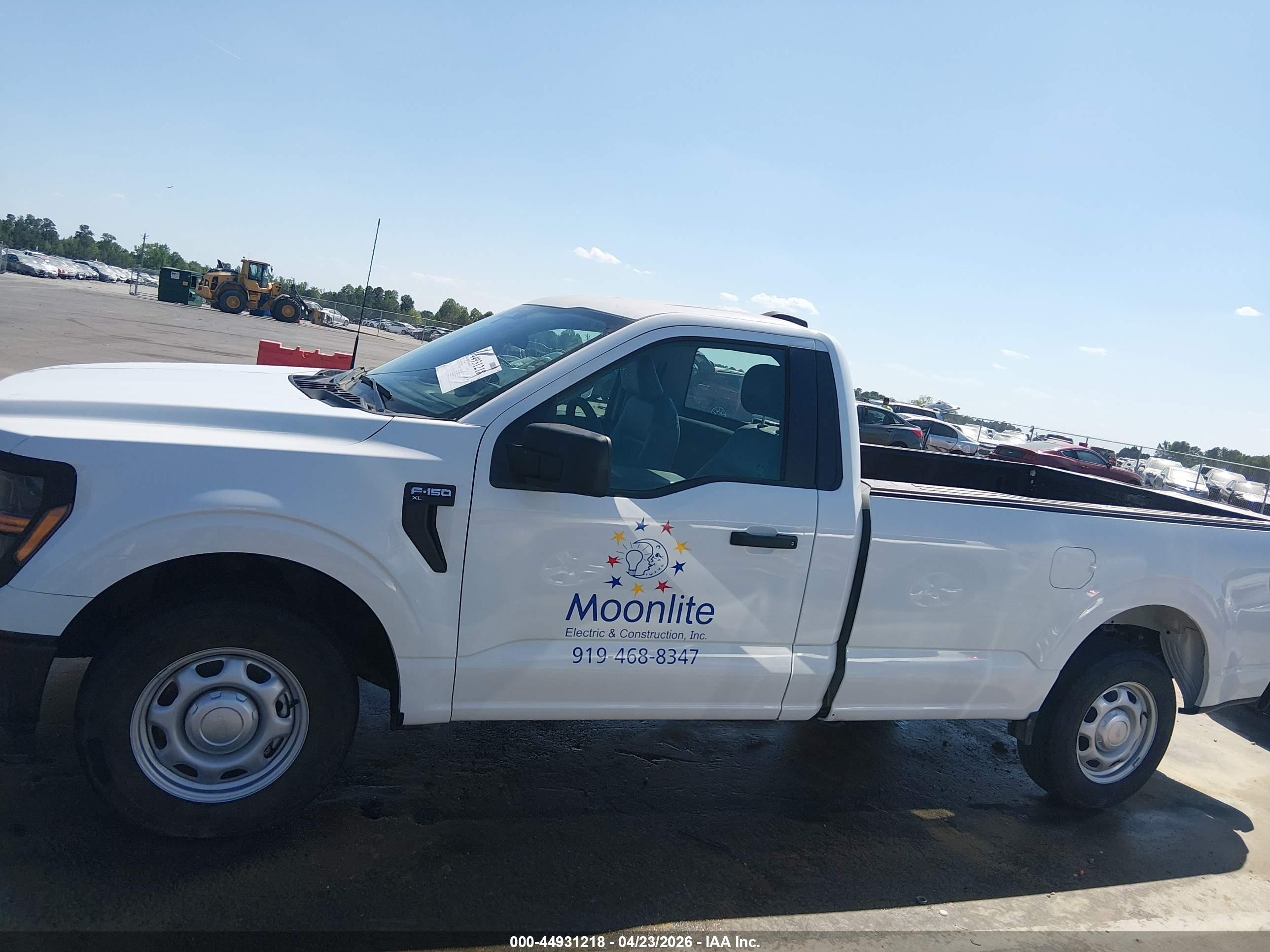 2025 Ford F-150 Xl White vin: 1FTMF1KP0SKD44662